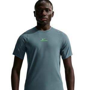 Nike Men's Pro Training Dri-FIT Short-Sleeve Top - Mineral Slate - MINERAL SLATE