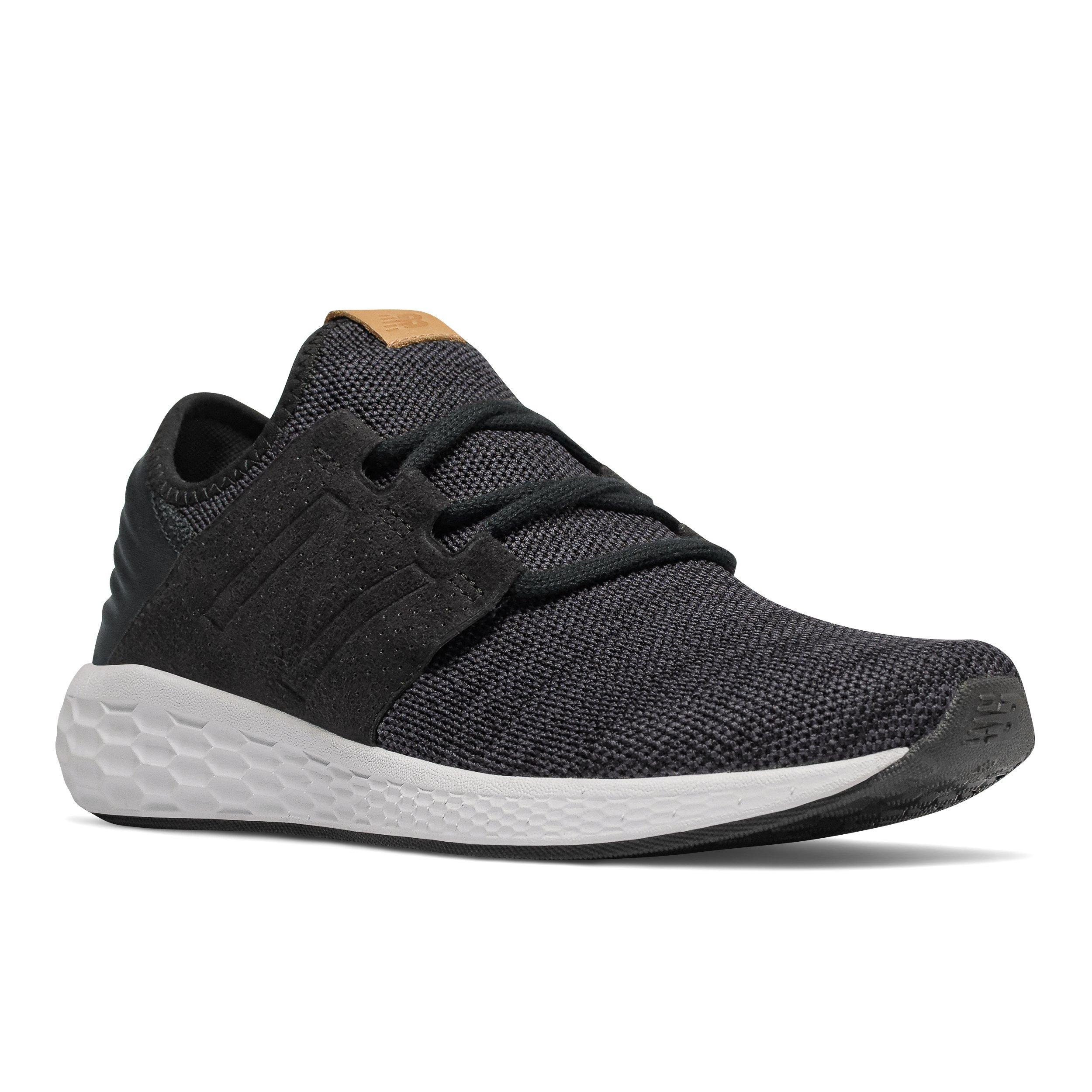new balance running cruz trainers in black