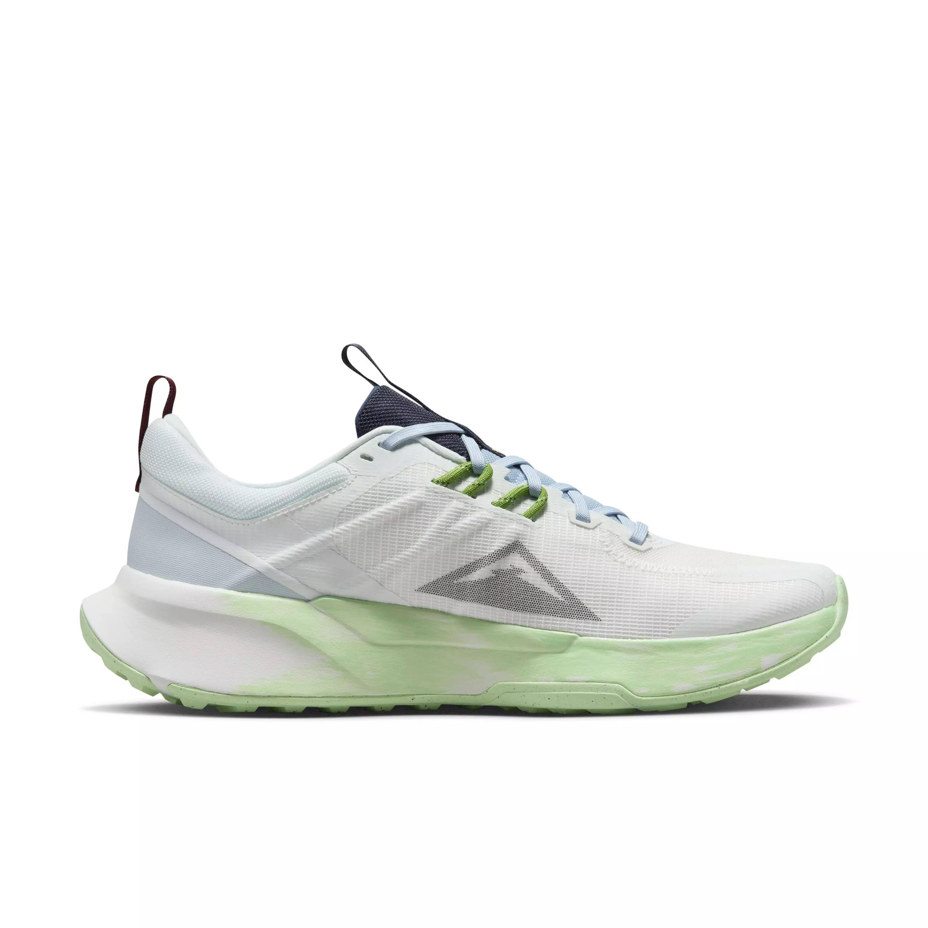 Nike Juniper Trail 2 "Summit White/Vapor Green/Chlorophyll/Thunder Blue" Men's Trail Running Shoe - WHITE/GREEN/CHLOROPHYLL/BLUE