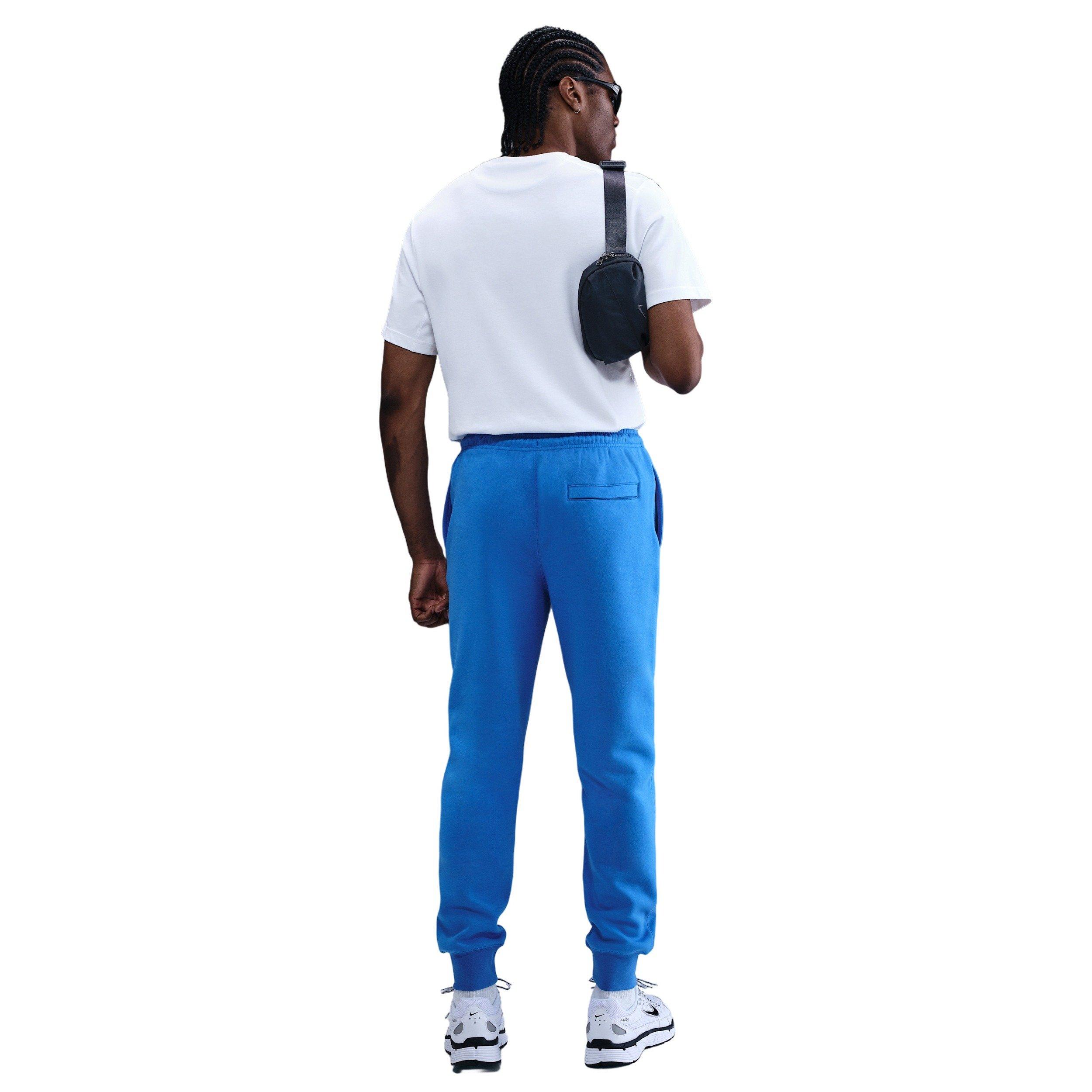 Nike Men's Club Fleece Joggers - Blue - BLUE Thumbnail View 2