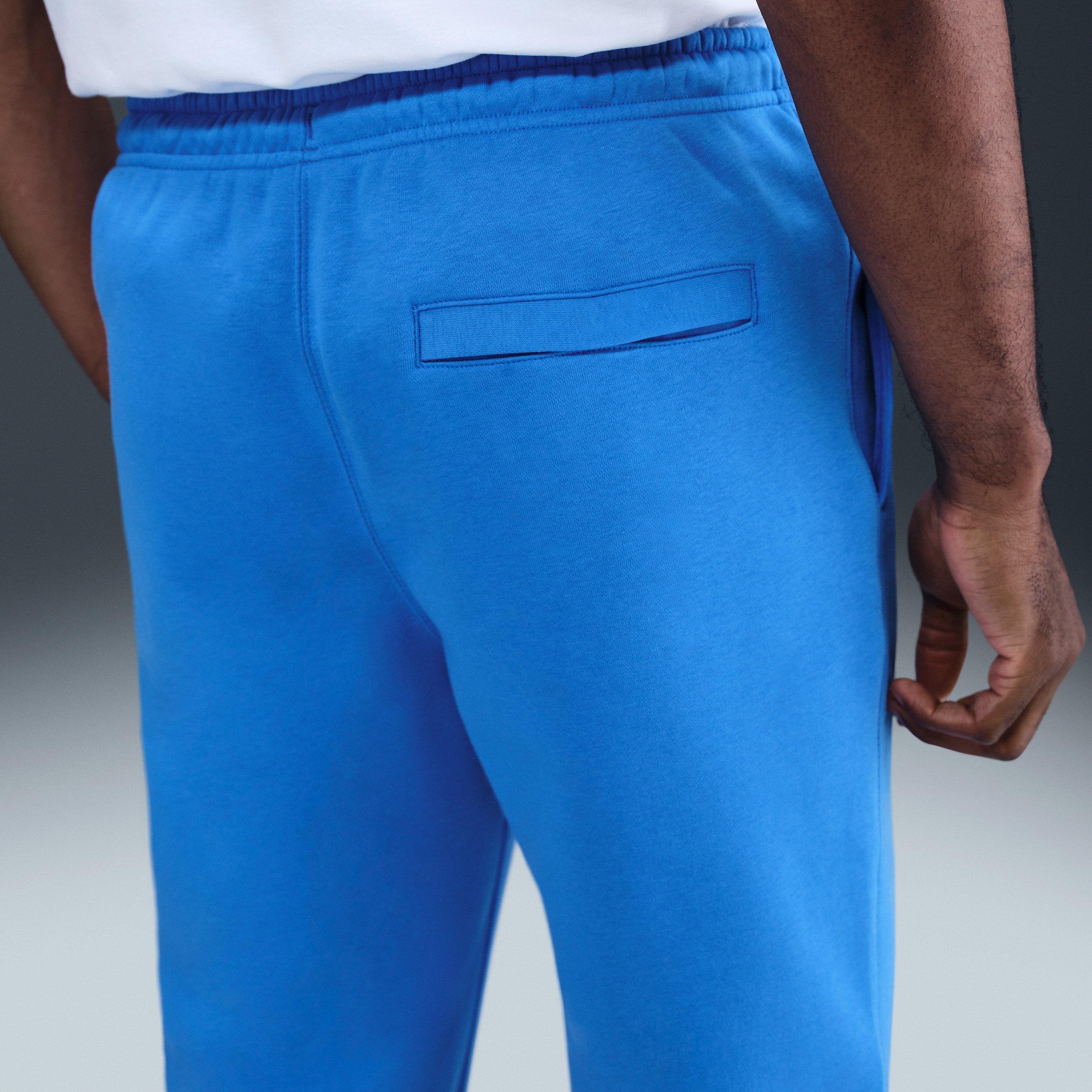Nike Men's Club BB Joggers - BLUE Thumbnail View 4