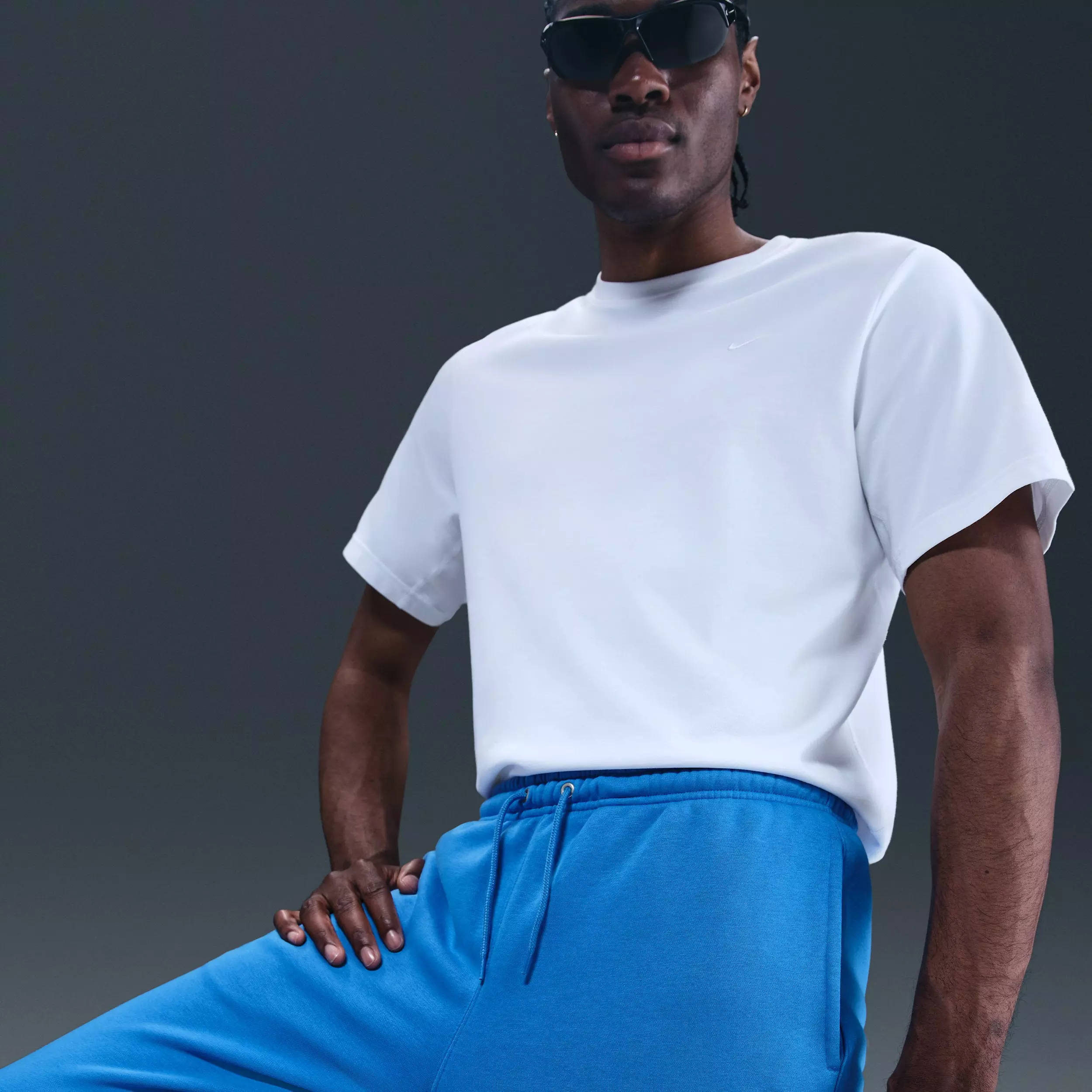 Nike Men's Club Fleece Joggers - Blue - BLUE