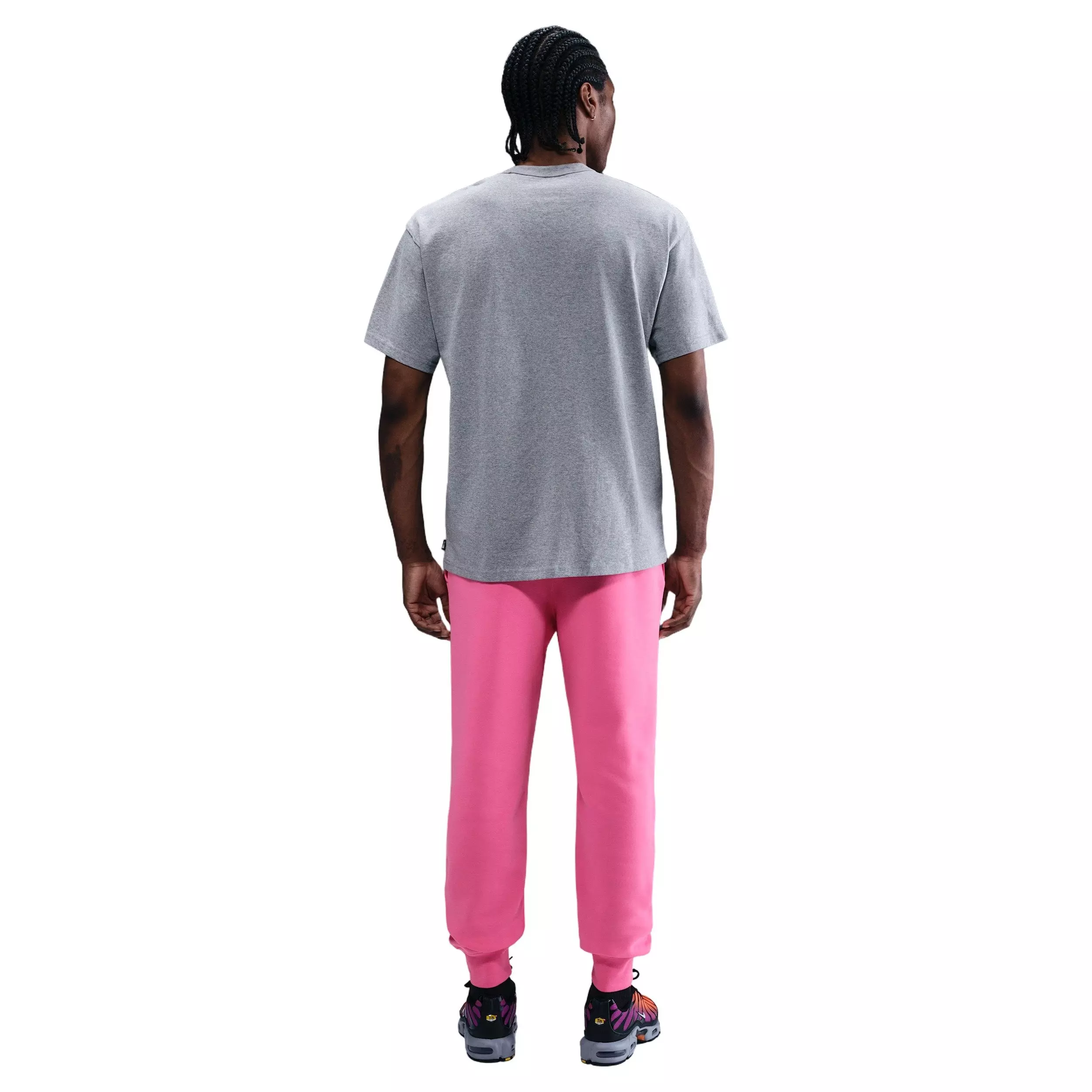 Nike Men's Club Fleece Joggers - Blue - PINK