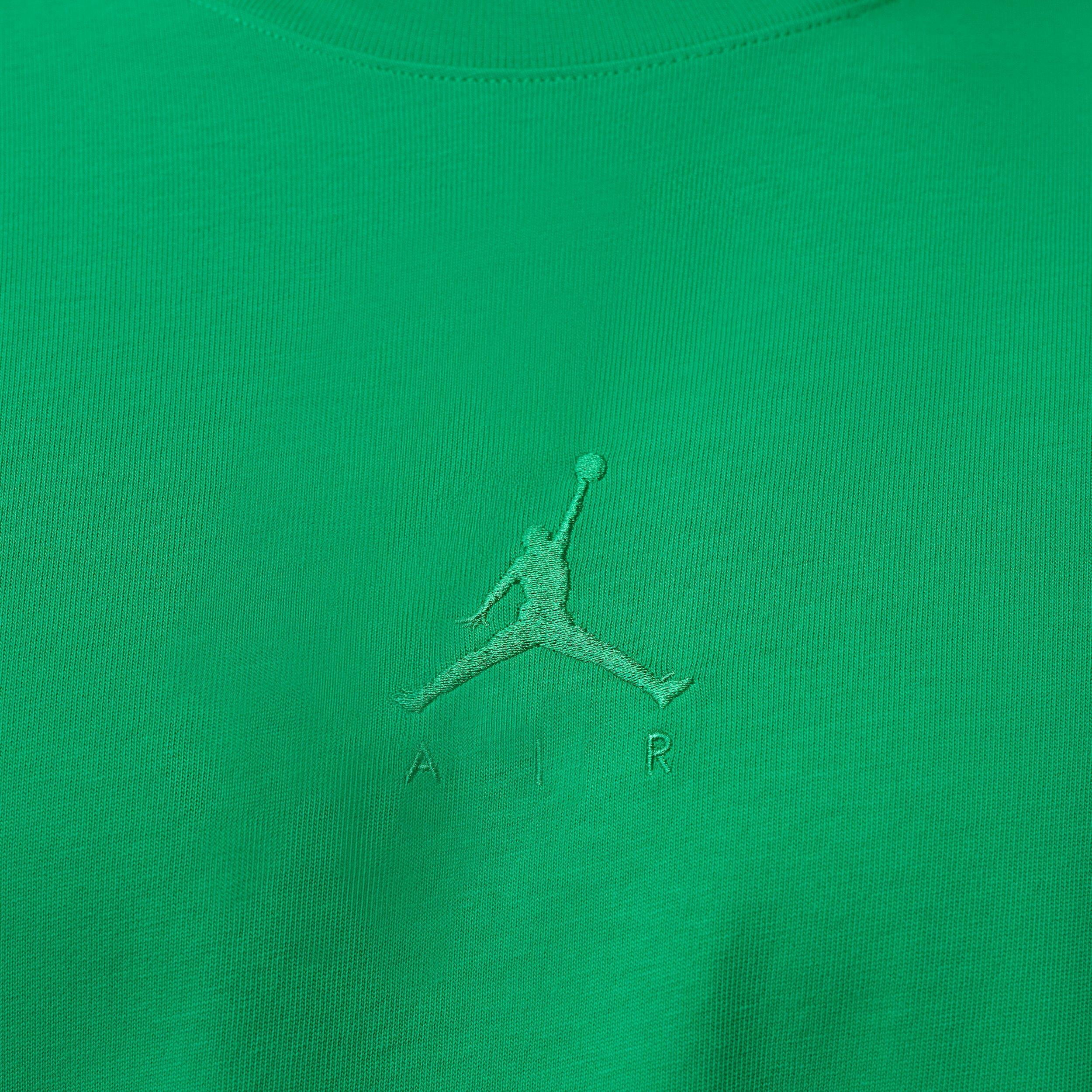 Jordan Men's Flight Essentials Oversized T-Shirt - GREEN Thumbnail View 4