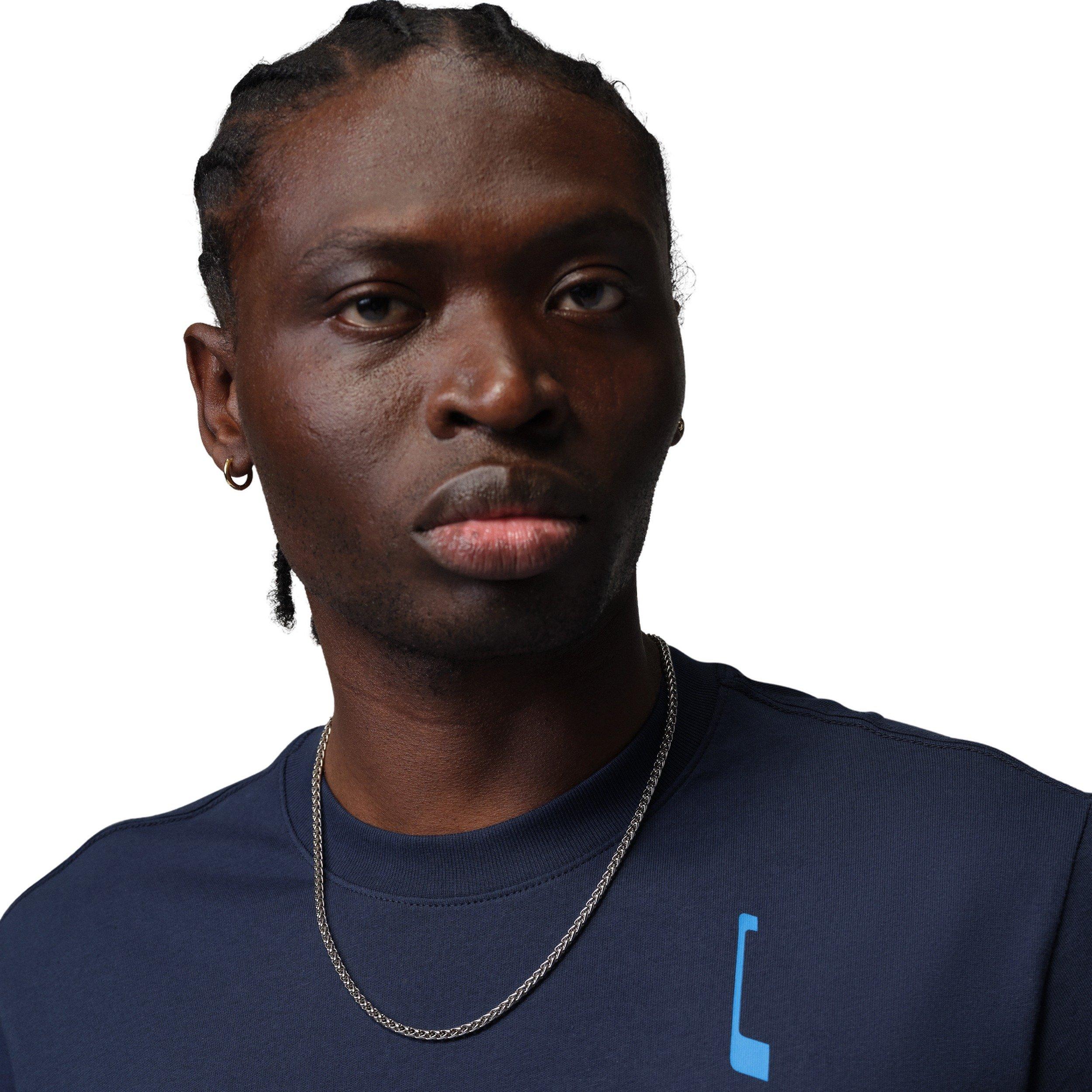 Jordan Men's Sport Graphic Dri-FIT T-Shirt - Midnight Navy - MIDNIGHT NAVY Thumbnail View 3