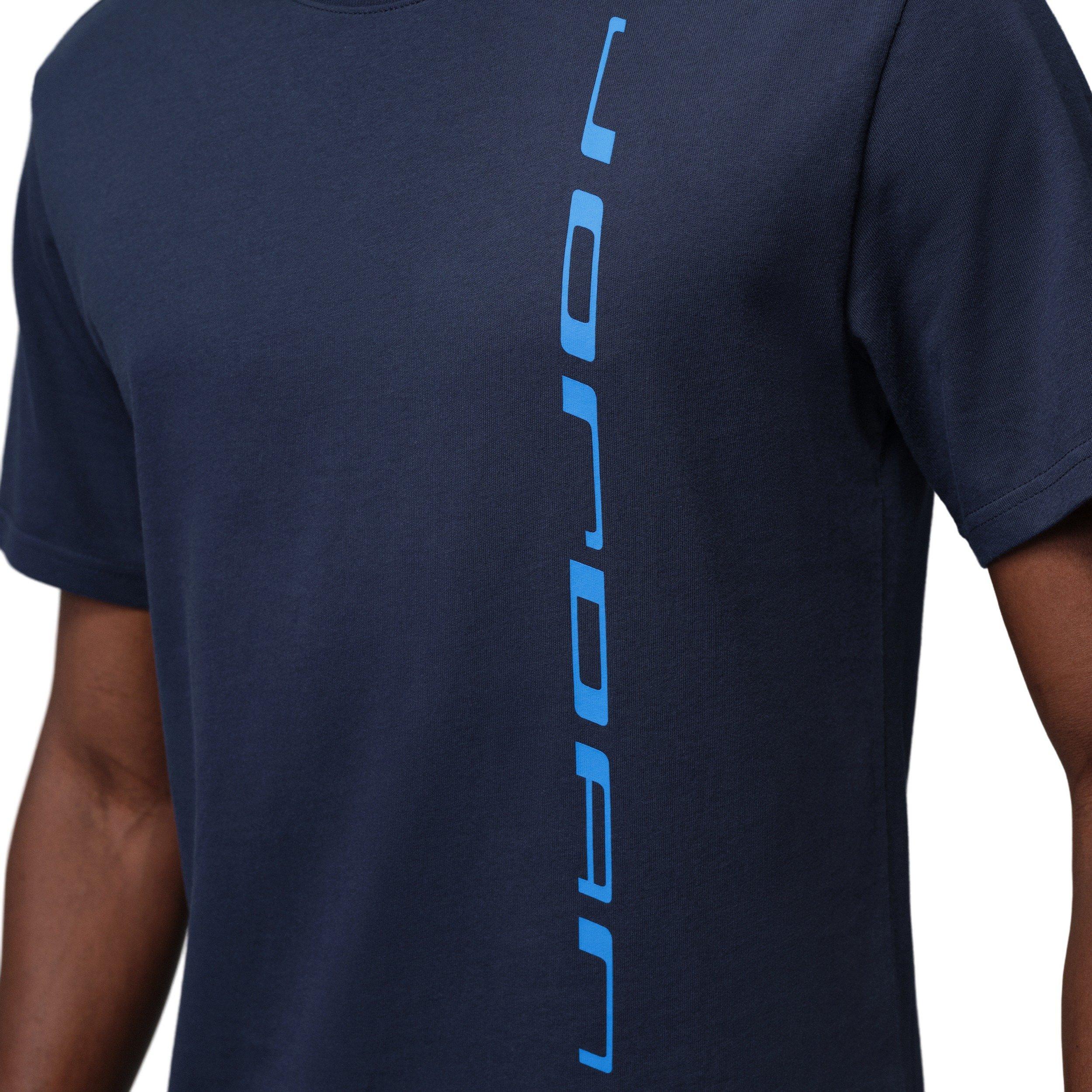 Jordan Men's Sport Graphic Dri-FIT T-Shirt - Midnight Navy - MIDNIGHT NAVY Thumbnail View 4