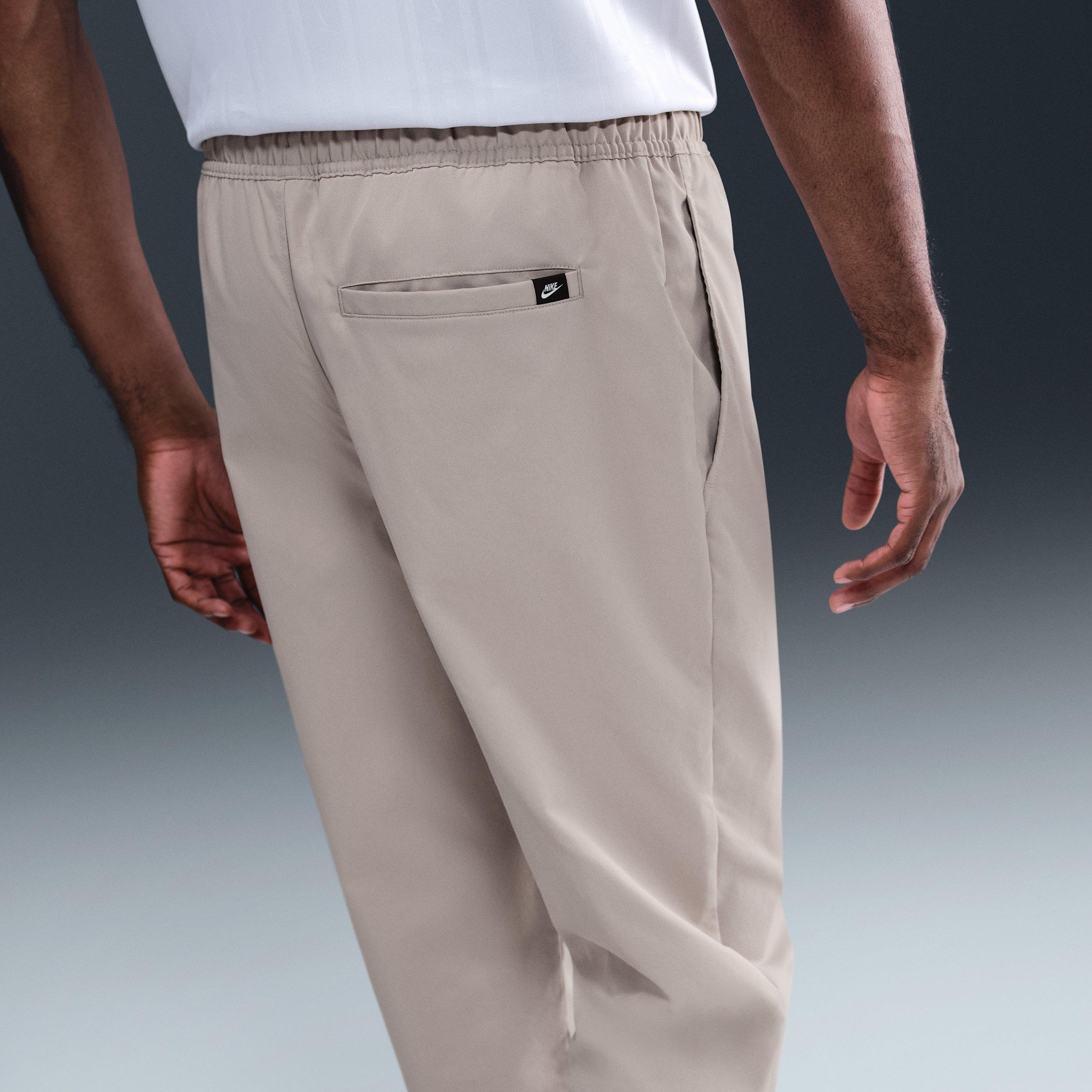 Nike Men's Club Woven Tapered Pants -Grey - GREY Thumbnail View 4