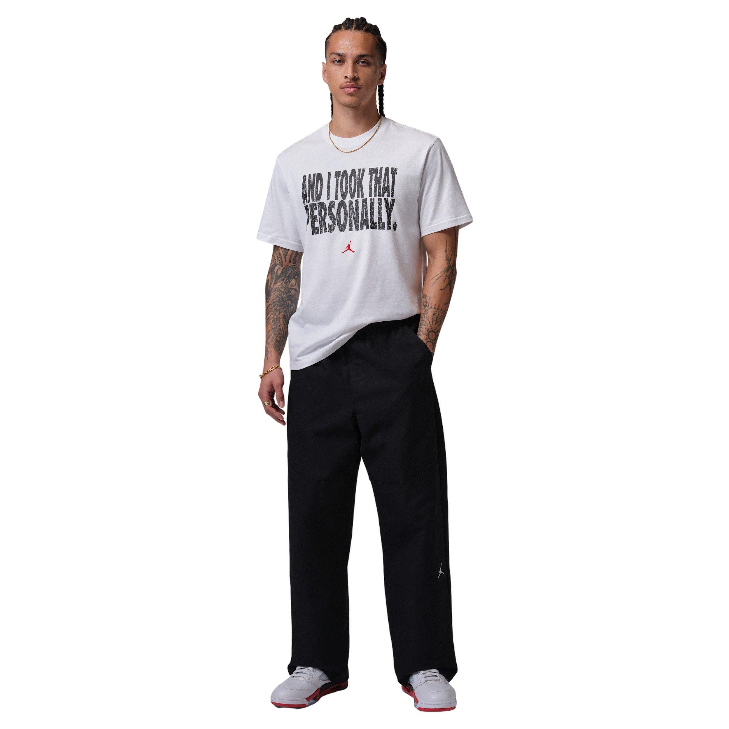 Jordan Men's Sport Dri-FIT Graphic VB T-Shirt - WHITE Thumbnail View 5