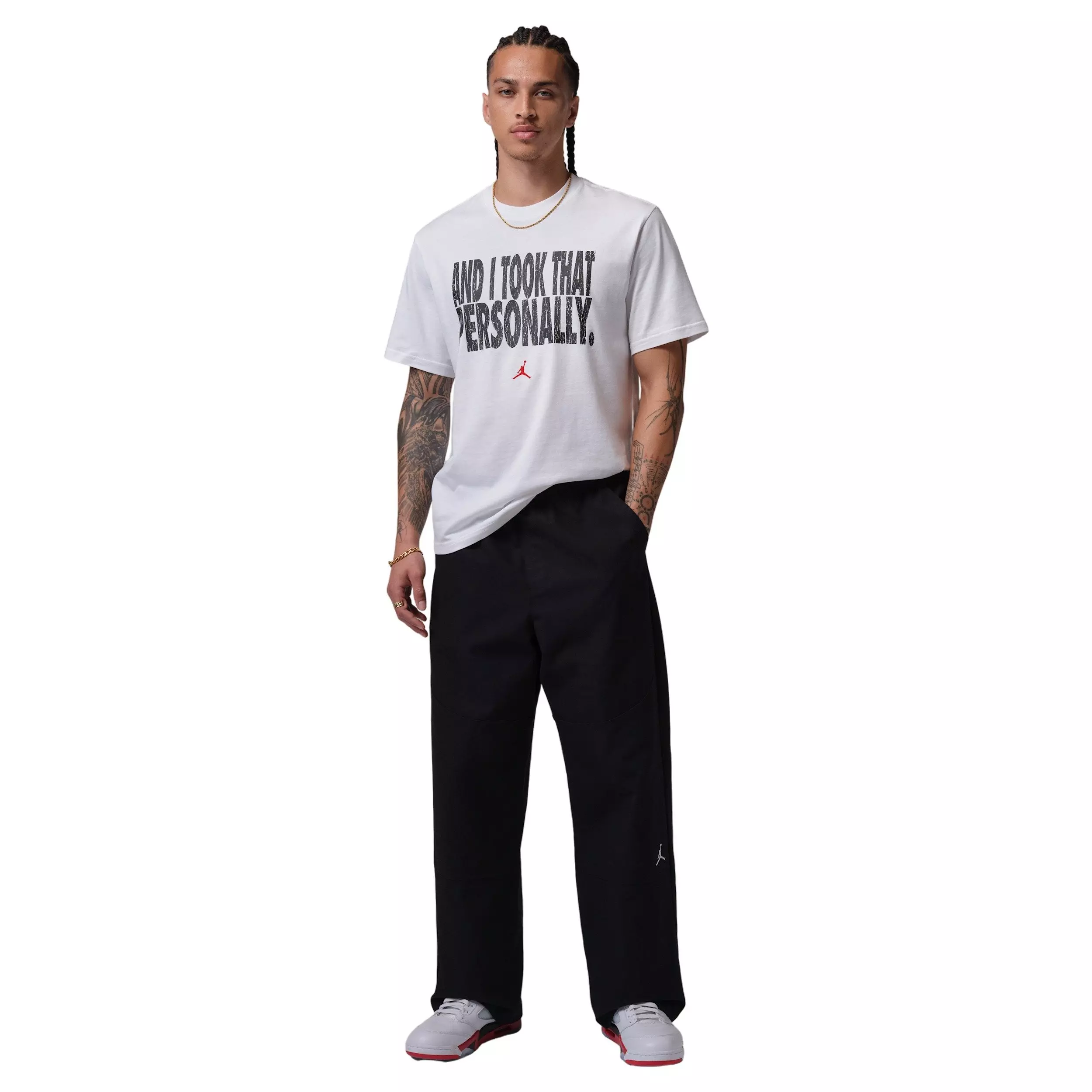 Jordan Men's Sport Dri-FIT Graphic VB T-Shirt - WHITE