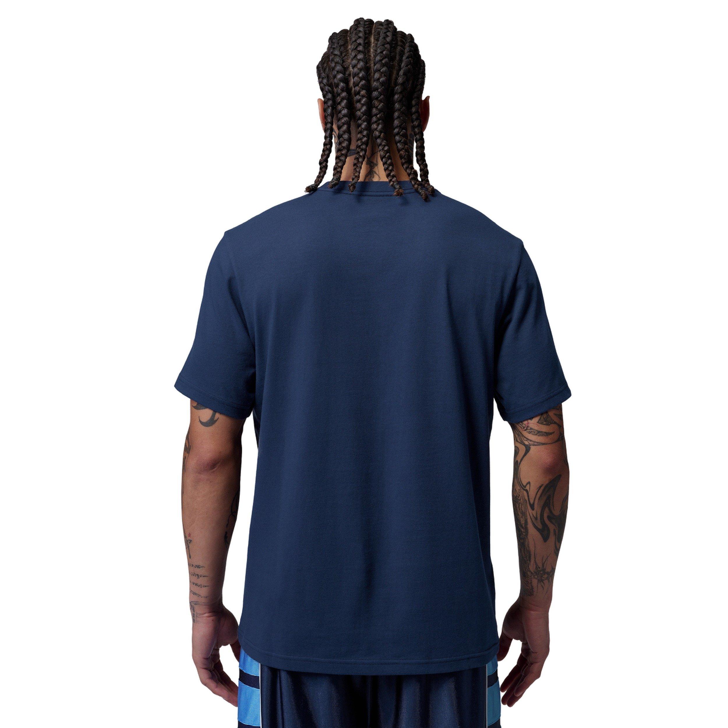 Jordan Men's Sport Dri-FIT Graphic VB T-Shirt - BLUE Thumbnail View 2