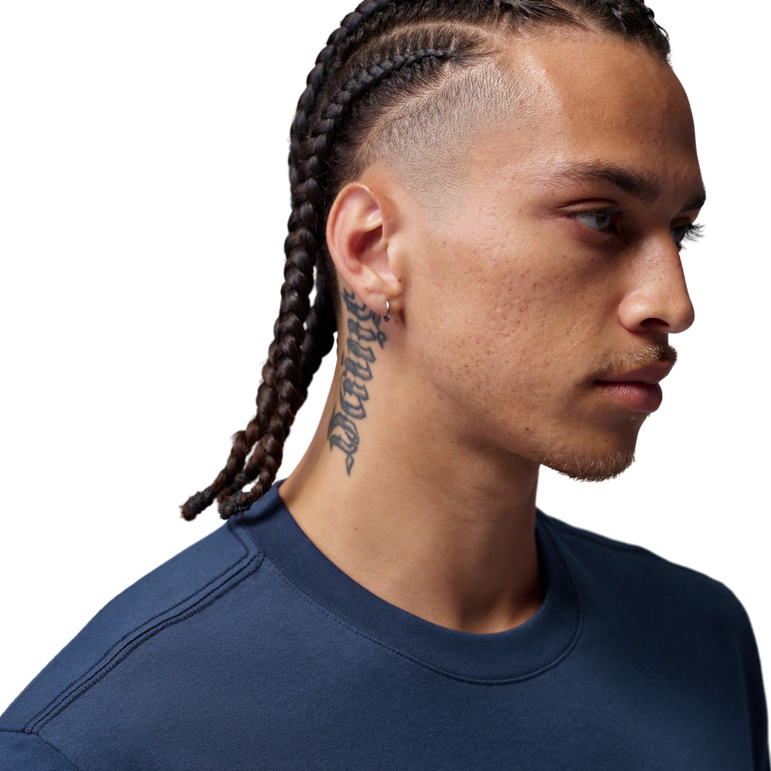 Jordan Men's Sport Dri-FIT Graphic VB T-Shirt - BLUE Thumbnail View 3