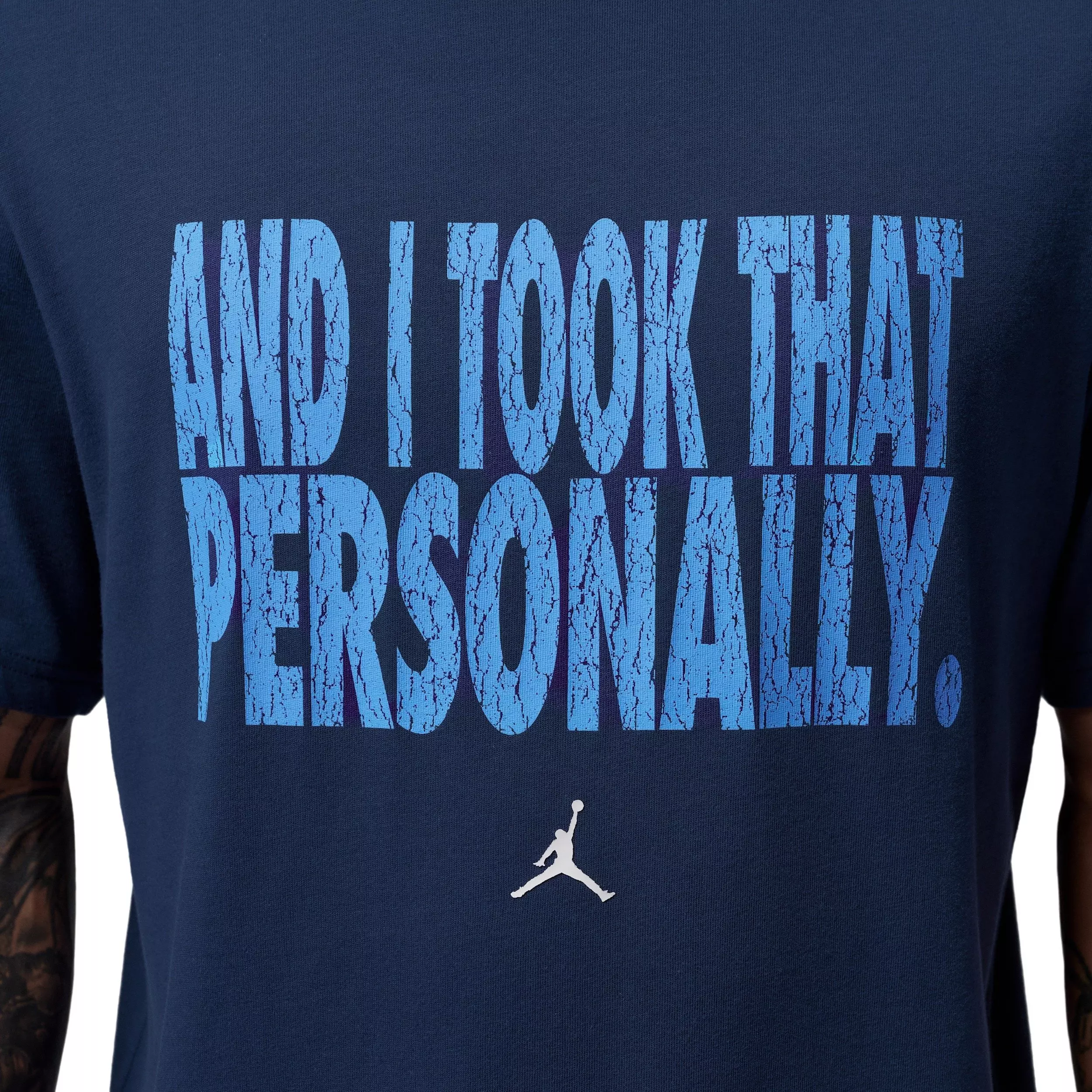 Jordan Men's Sport Dri-FIT Graphic VB T-Shirt - BLUE