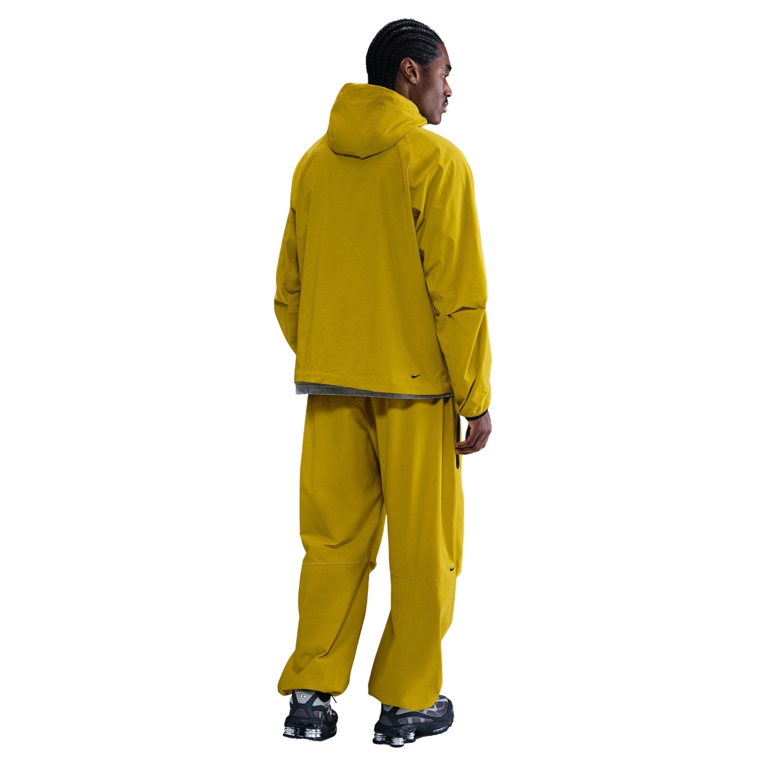 Nike Men's tech Woven Oversized Pants - YELLOW Thumbnail View 5