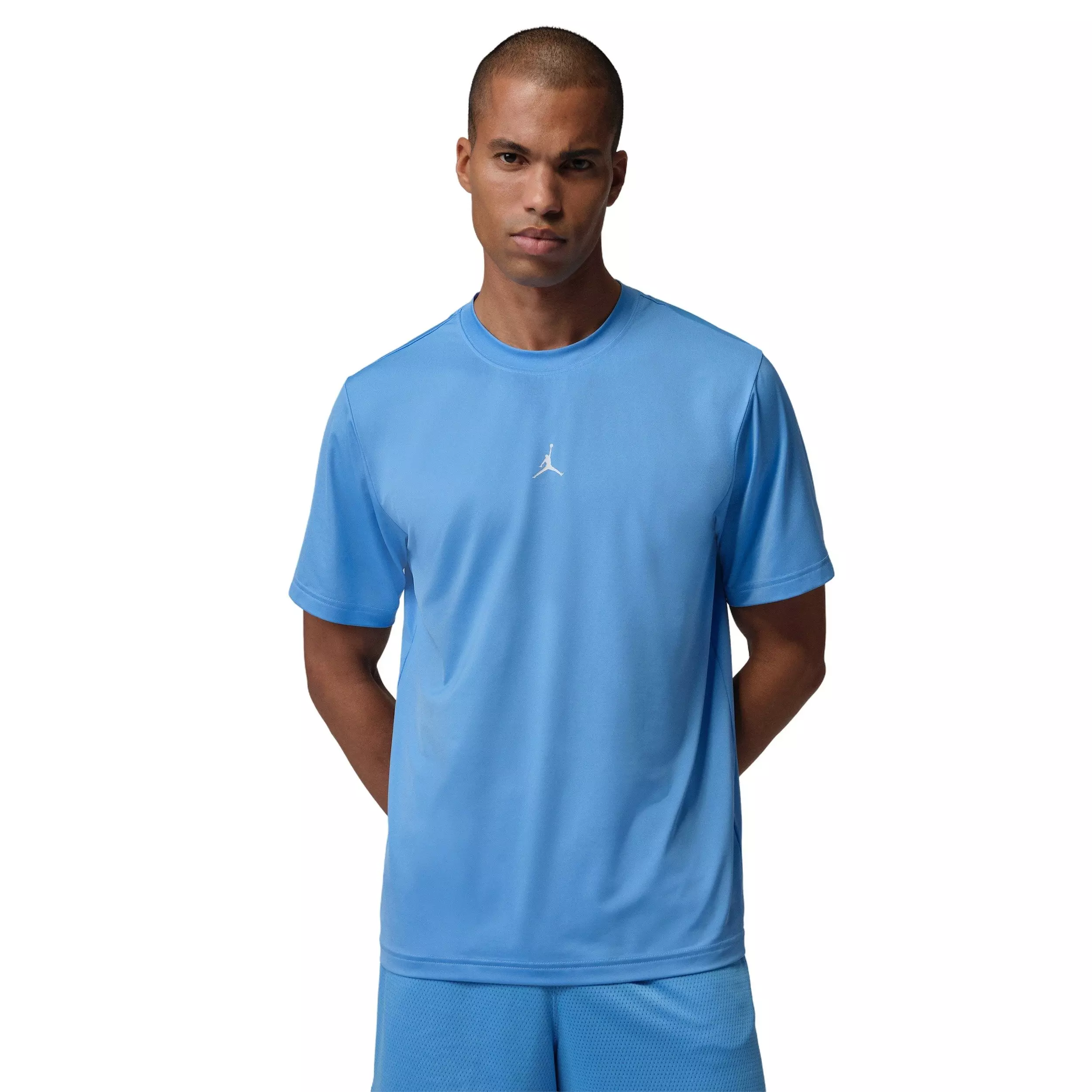 Jordan Men's Sport Essentials Dri-FIT Short-Sleeve Top - BLUE