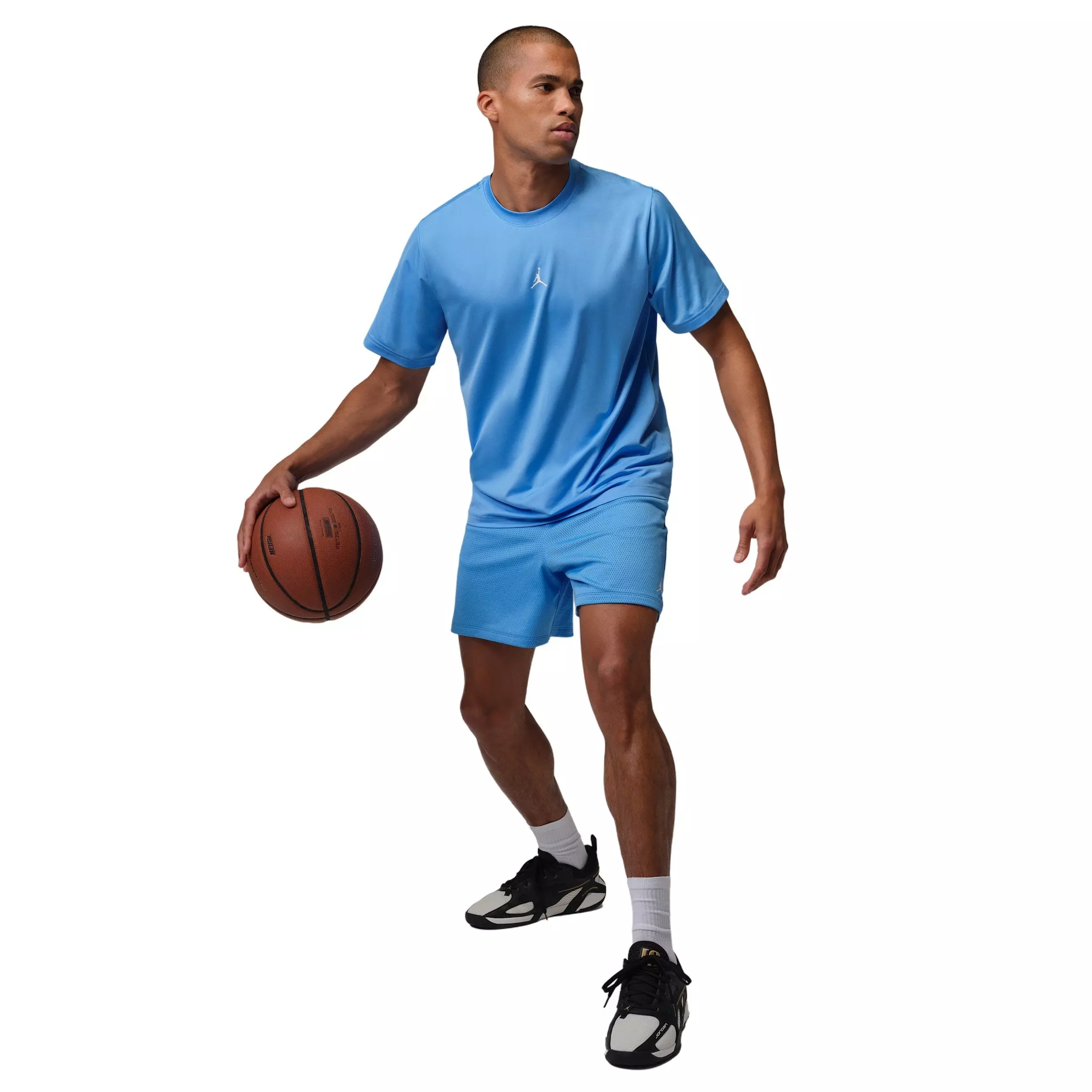 Jordan Men's Sport Essentials Dri-FIT Short-Sleeve Top - BLUE