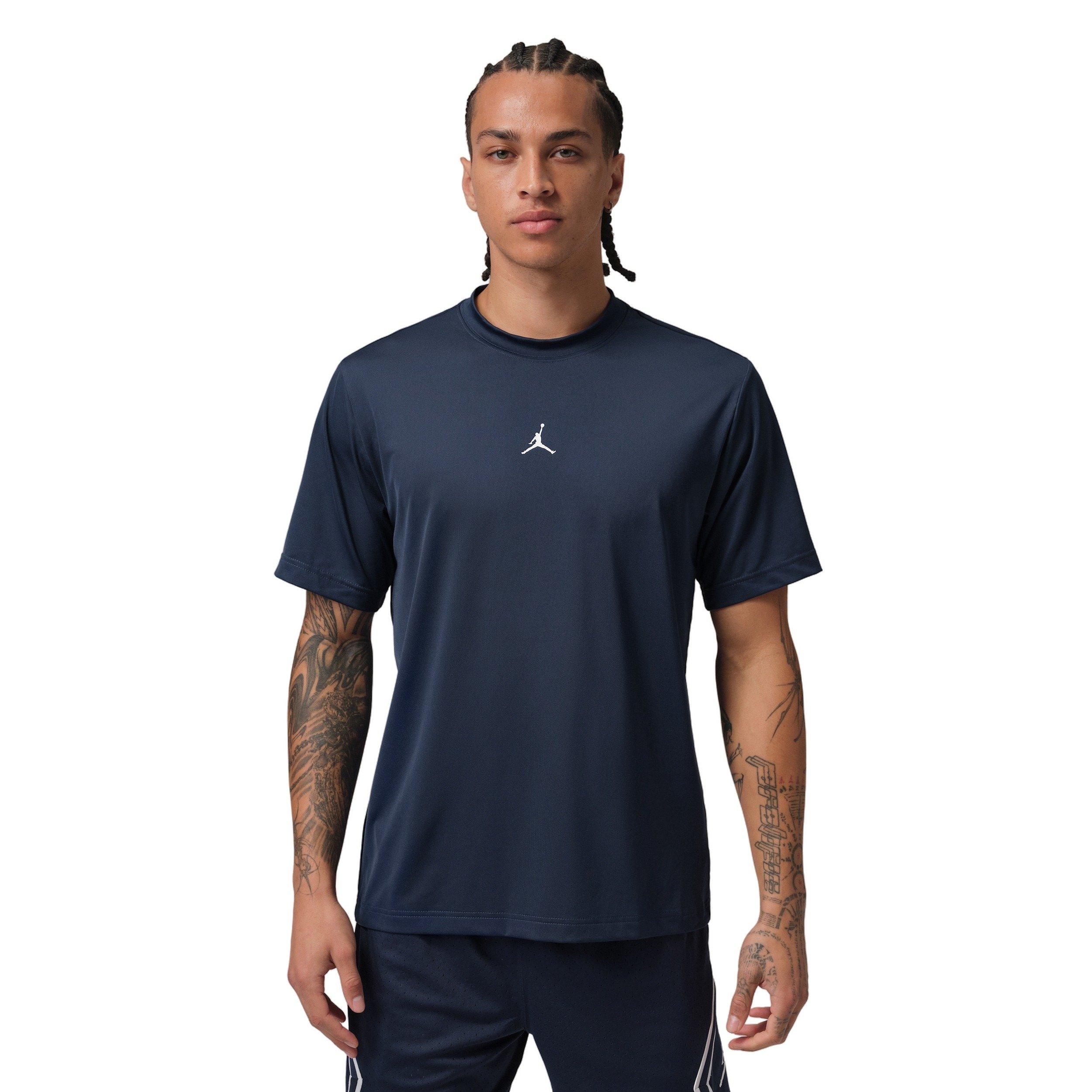 Jordan Men's Sport Essentials Dri-FIT Short-Sleeve Top - MIDNIGHT NAVY Thumbnail View 1