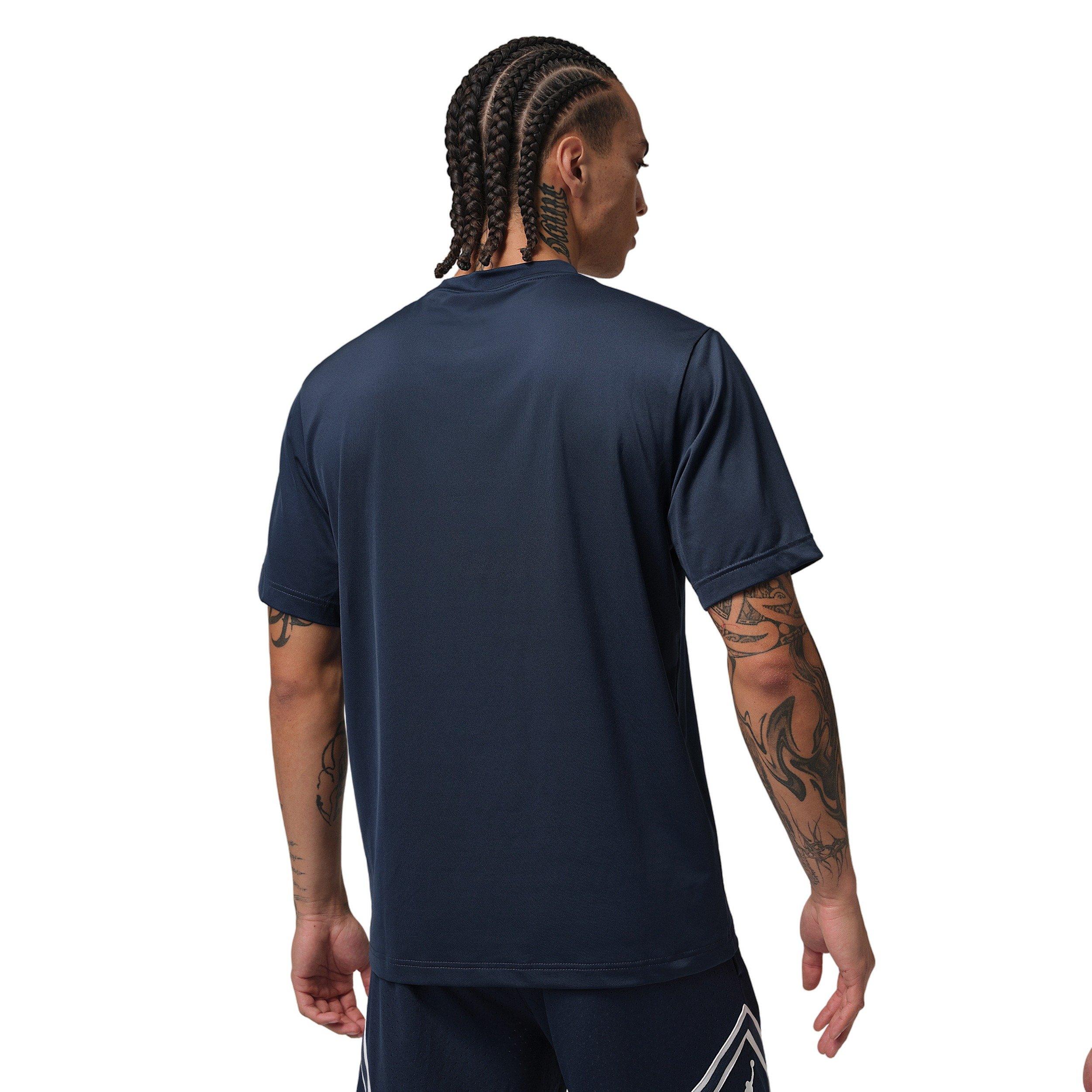Jordan Men's Sport Essentials Dri-FIT Short-Sleeve Top - MIDNIGHT NAVY Thumbnail View 2