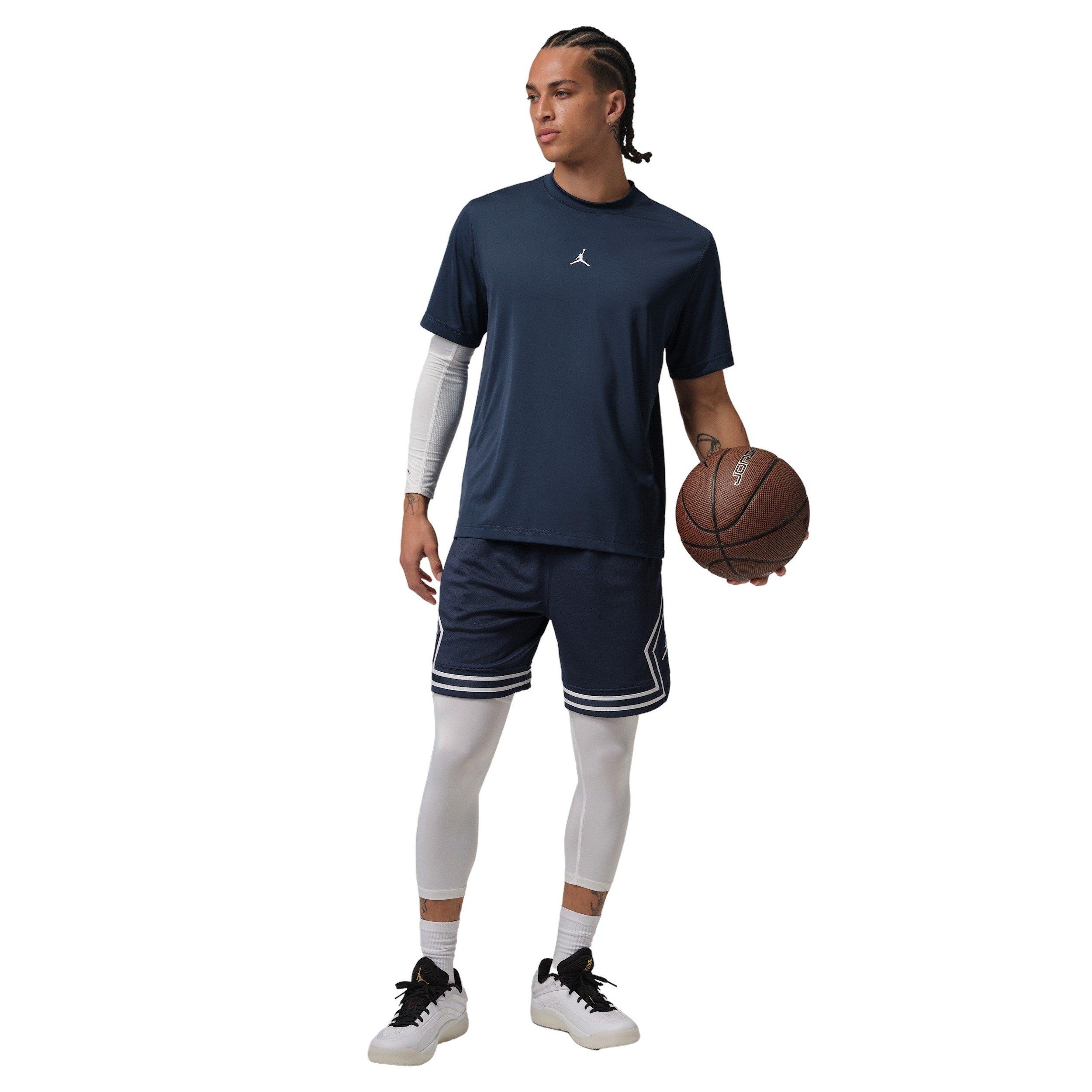 Jordan Men's Sport Essentials Dri-FIT Short-Sleeve Top - MIDNIGHT NAVY Thumbnail View 4