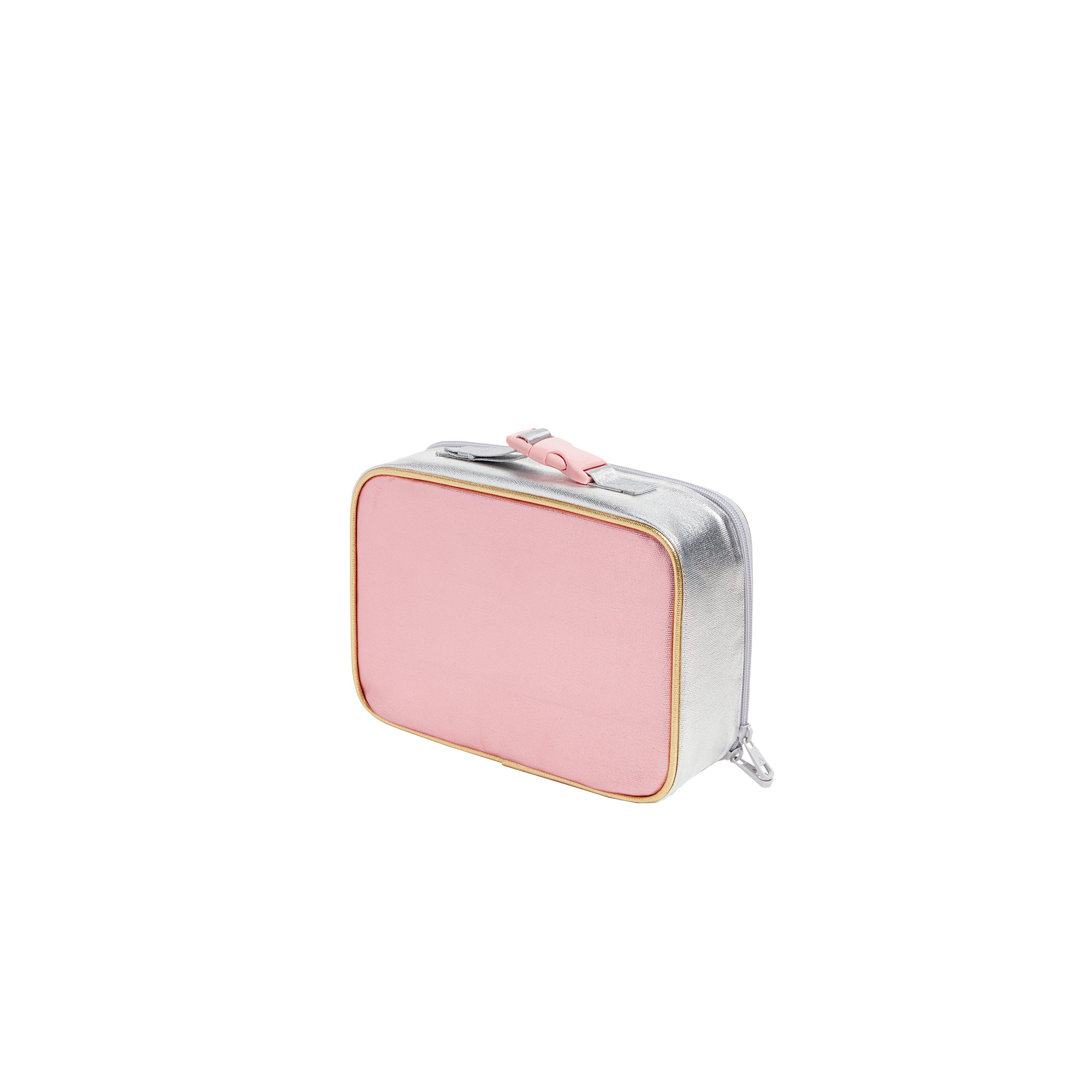 STATE Bags Rodgers Lunch Box - Pink/Silver - PINK/SILVER