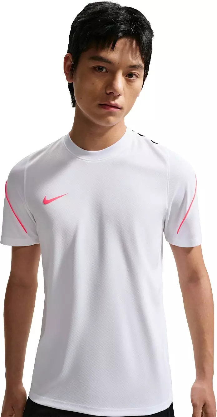 Nike Men's Strike Dri-FIT Short-Sleeve Soccer Top - White - WHITE