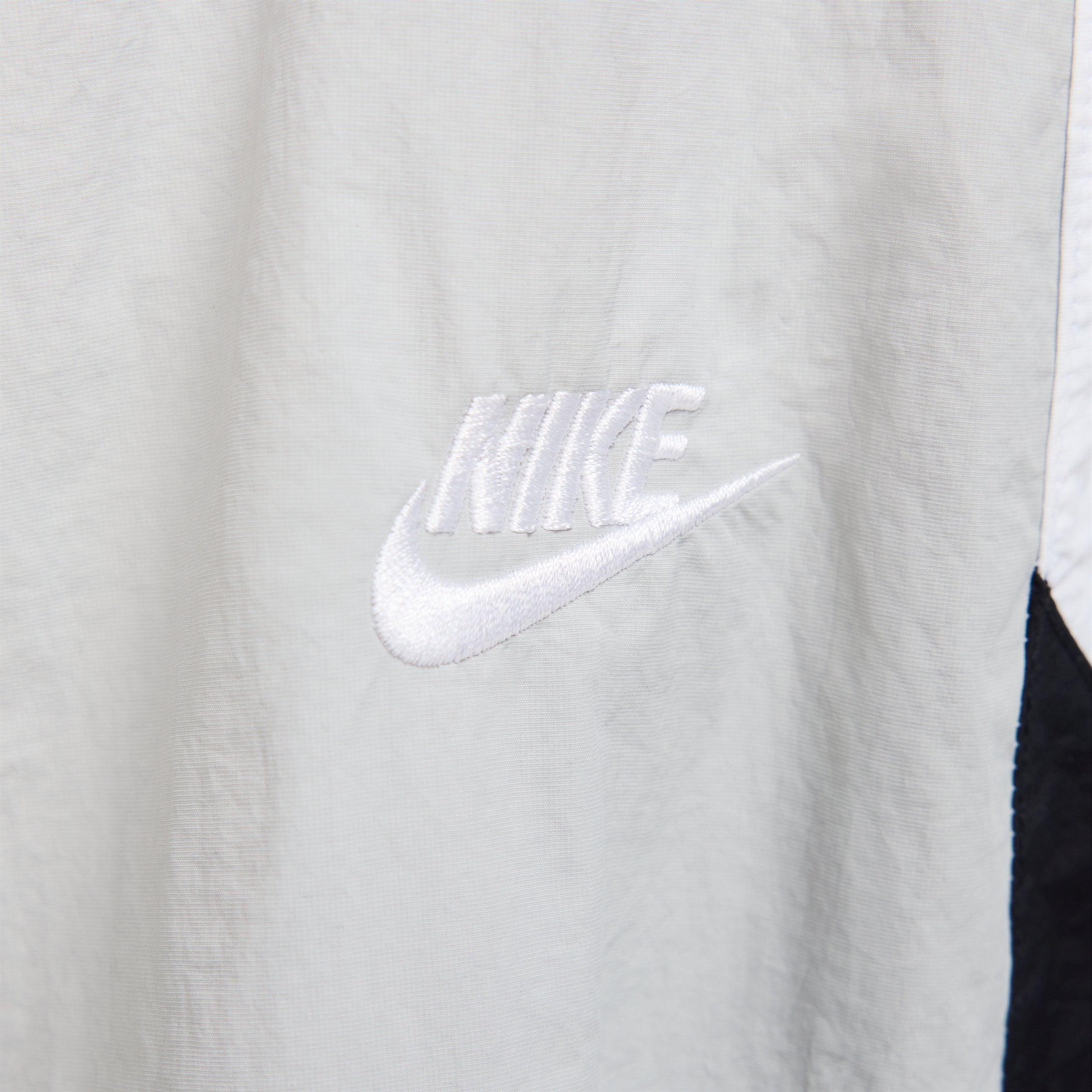 Nike Men's Club Oversized Woven Track Pants -Grey - GREY Thumbnail View 4