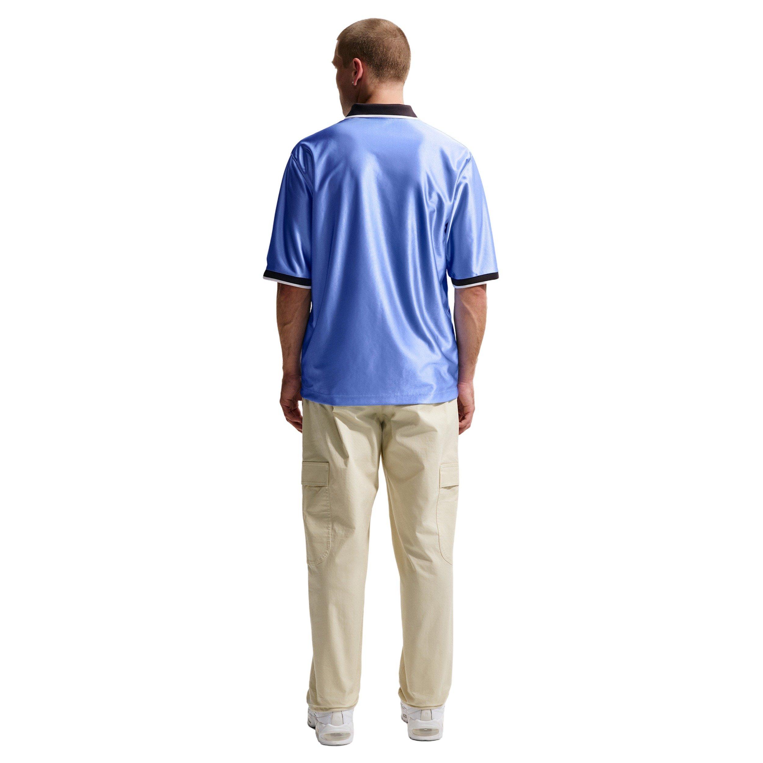 Nike Men's Energy Dri-FIT Short-Sleeve Soccer Top - BLUE Thumbnail View 5