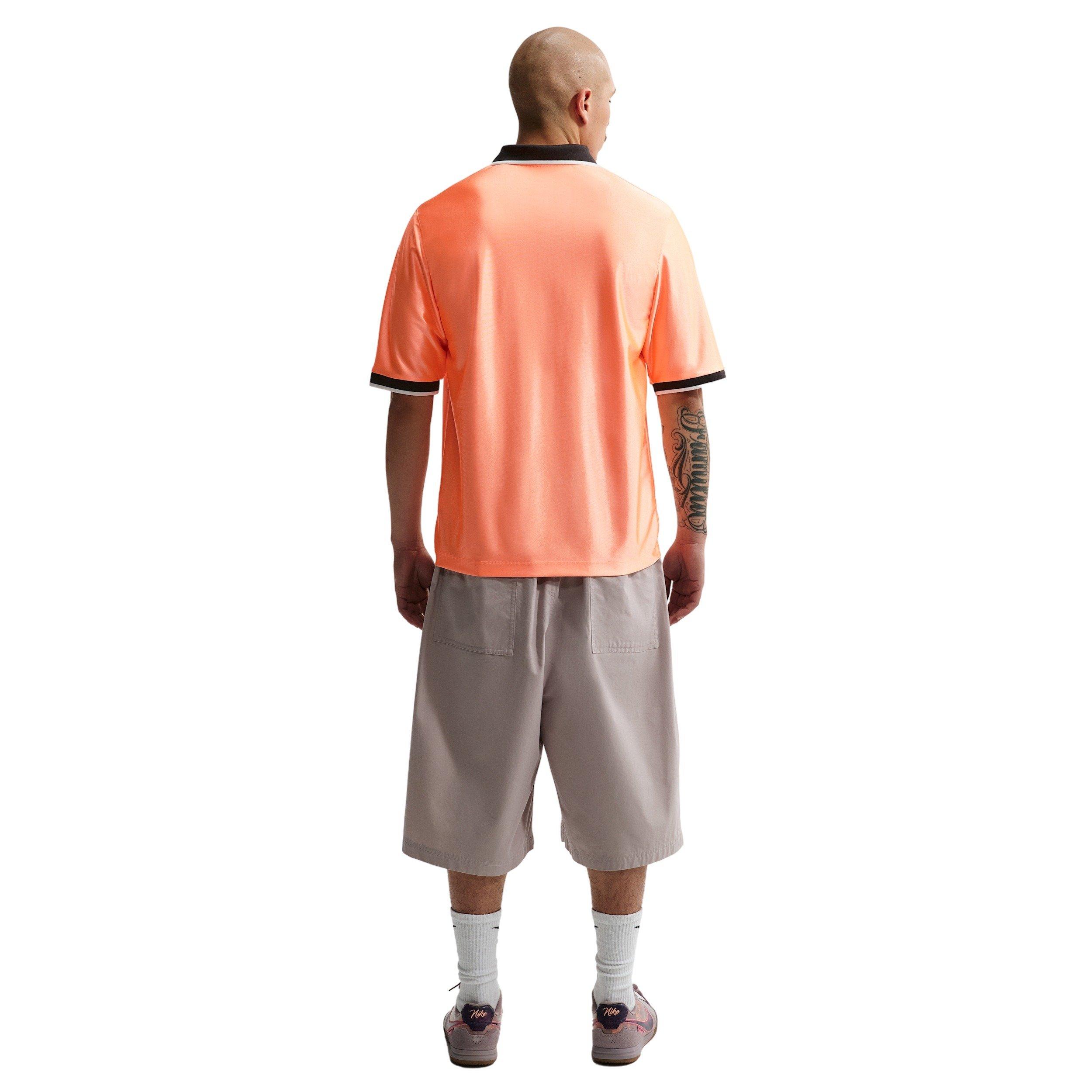 Nike Men's Energy Dri-FIT Short-Sleeve Soccer Top - ORANGE Thumbnail View 5