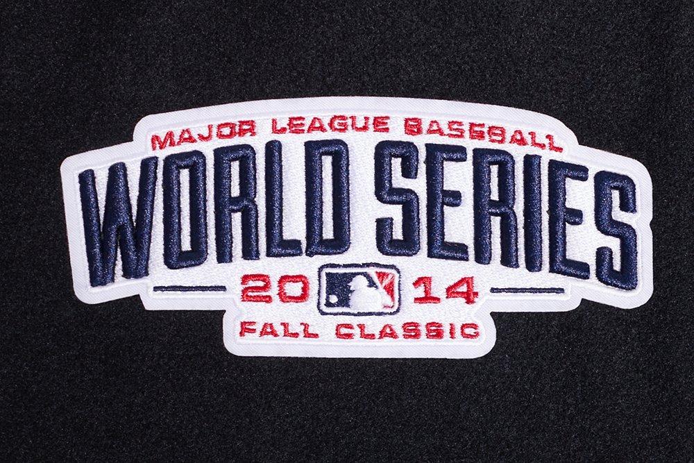 Pro Standard Women's MLB San Francisco Giants Mashup Rib Wool Varsity Jacket - Black/Orange - BLACK/ORANGE Thumbnail View 5