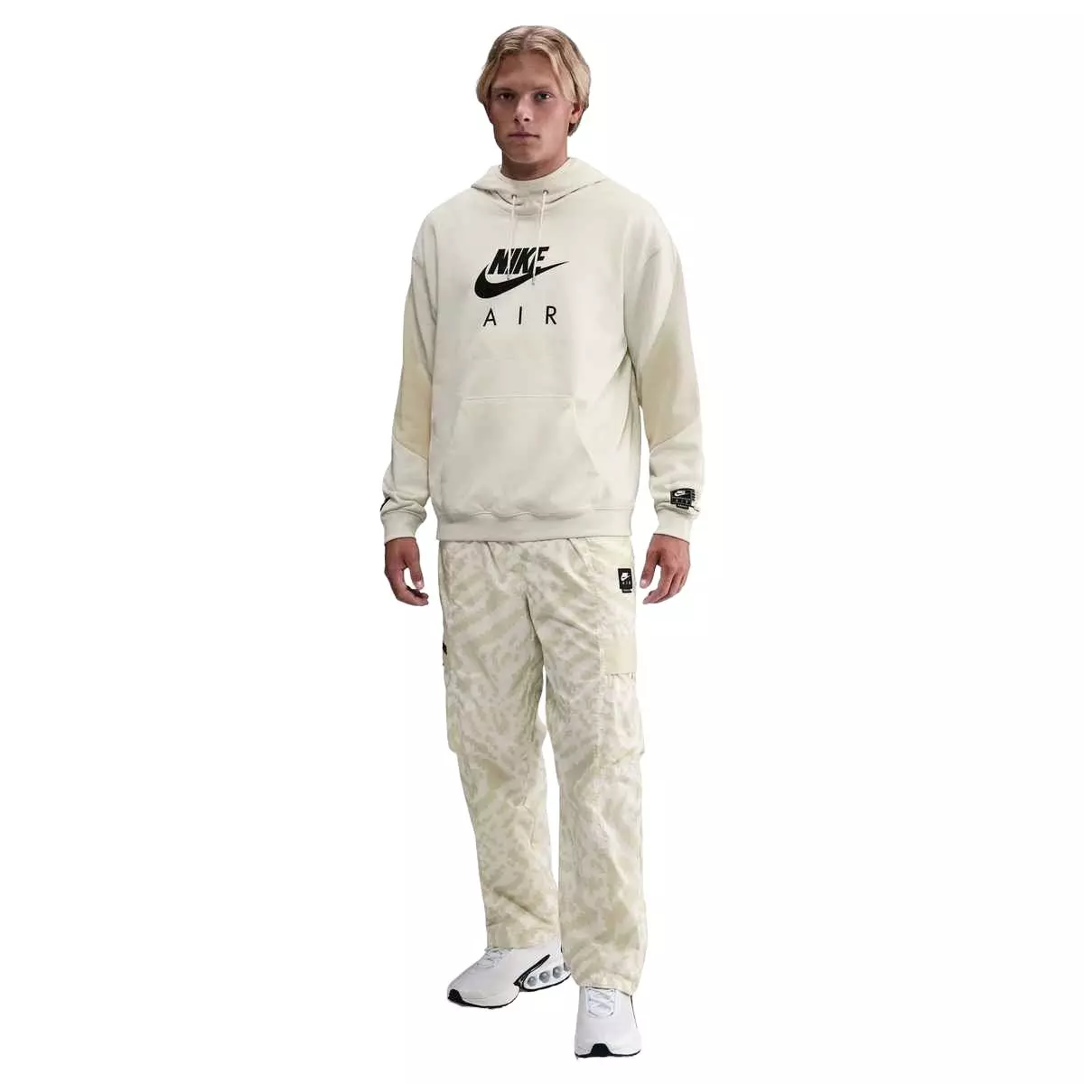 Nike Air Men's Woven AOP Cargo Pants - WHITE