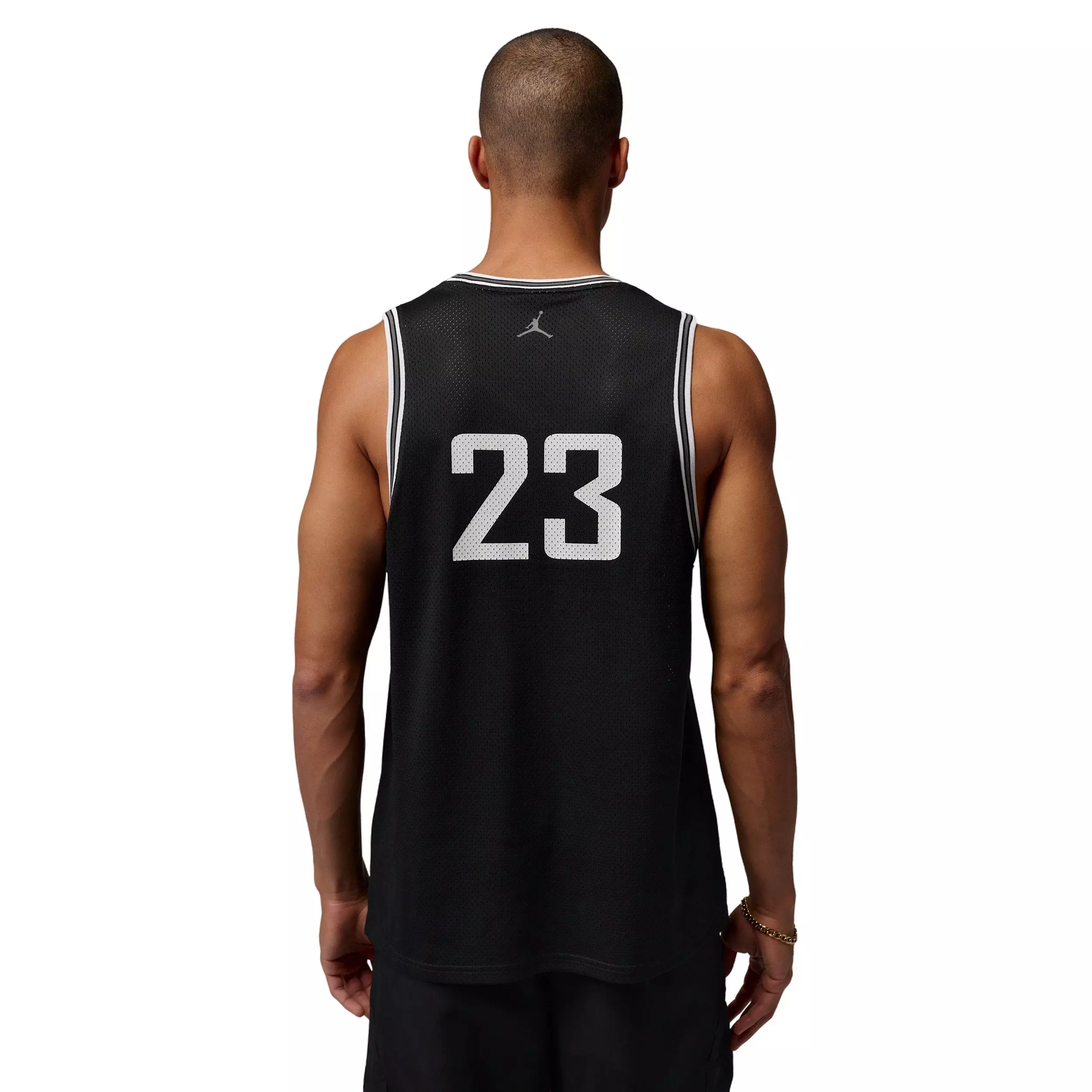 Jordan Men's Brooklyn Mesh Jersey - BLACK