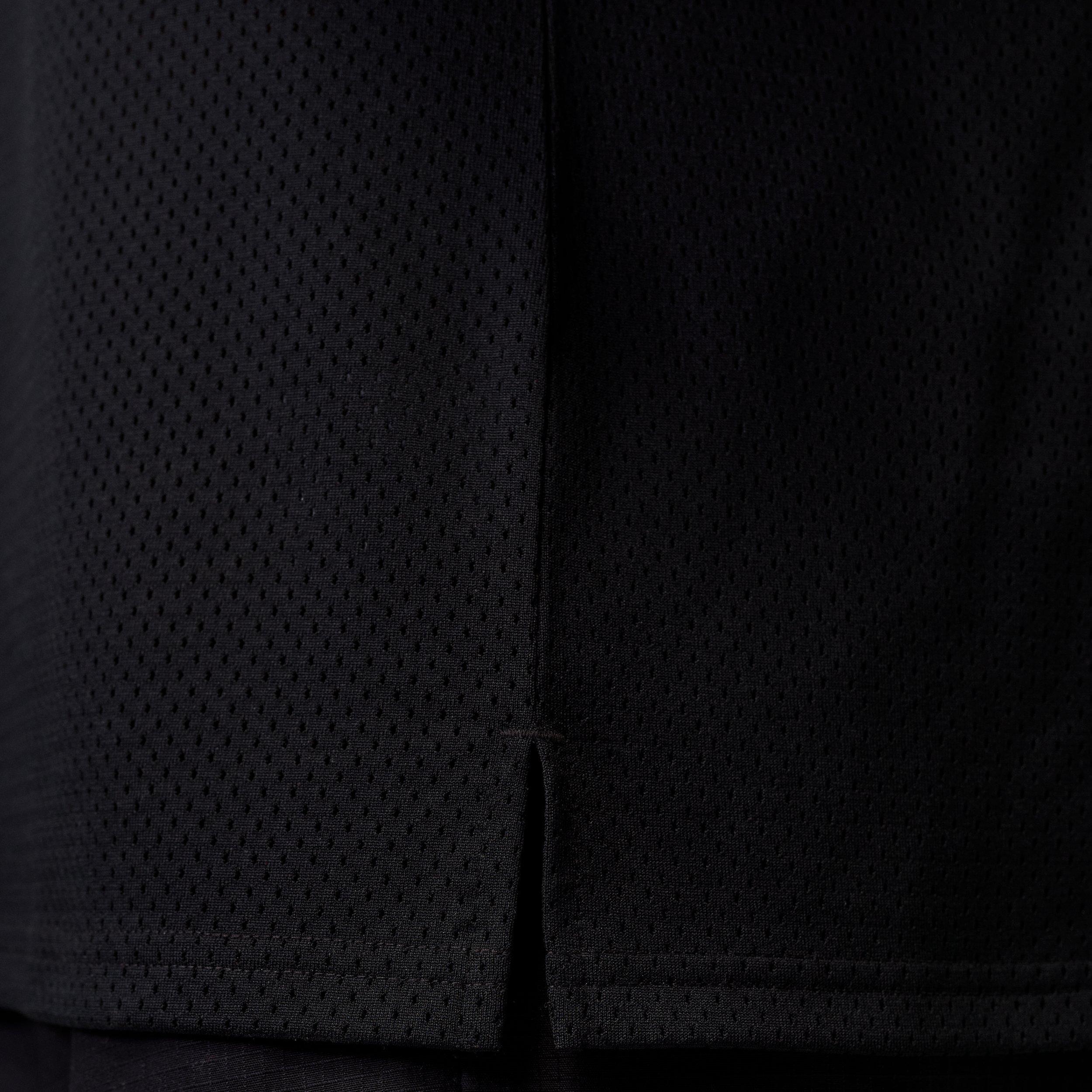 Jordan Men's Brooklyn Mesh Jersey - BLACK Thumbnail View 6