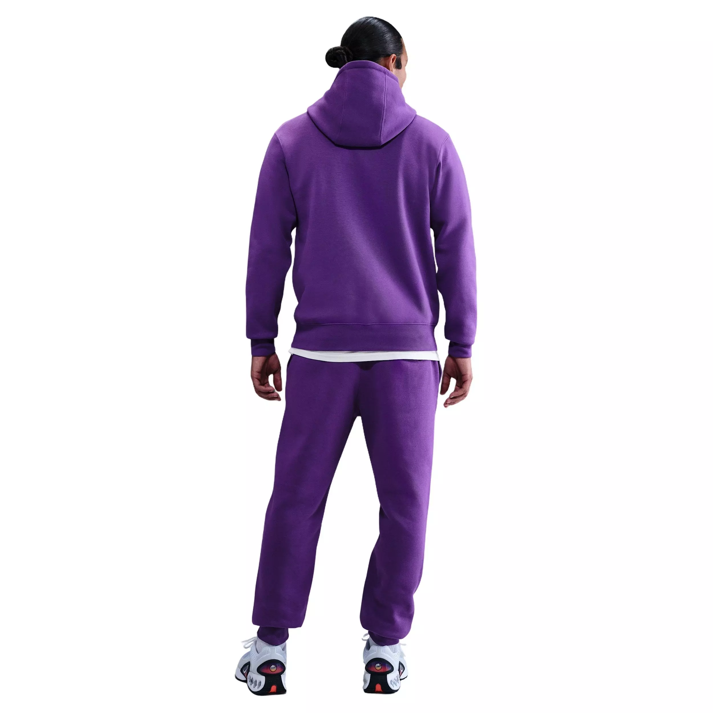 Nike Men's Sportswear Club BB Neo Varsity Fleece Joggers - PURPLE