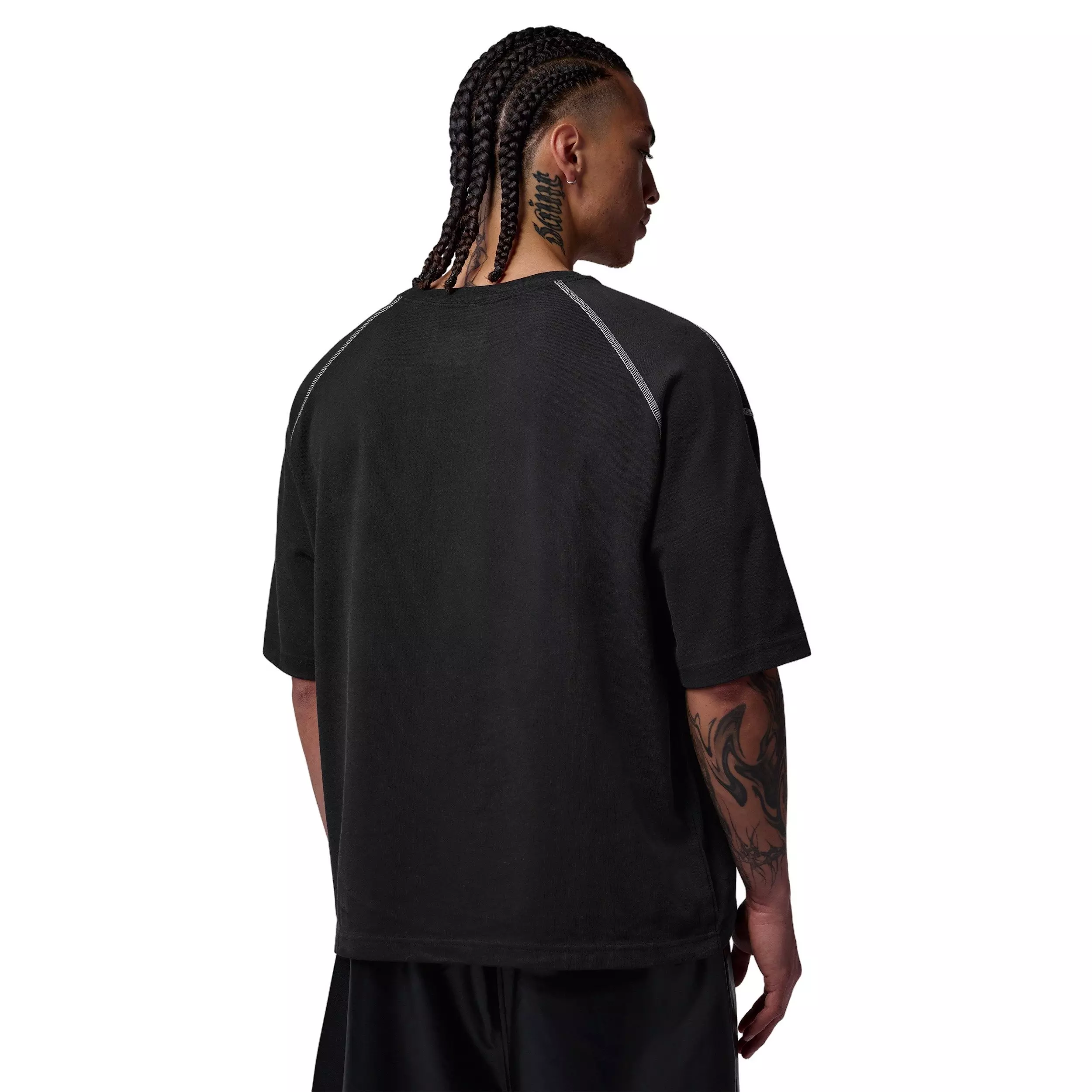Jordan Men's Flight Heavyweight Short-Sleeve Top - BLACK