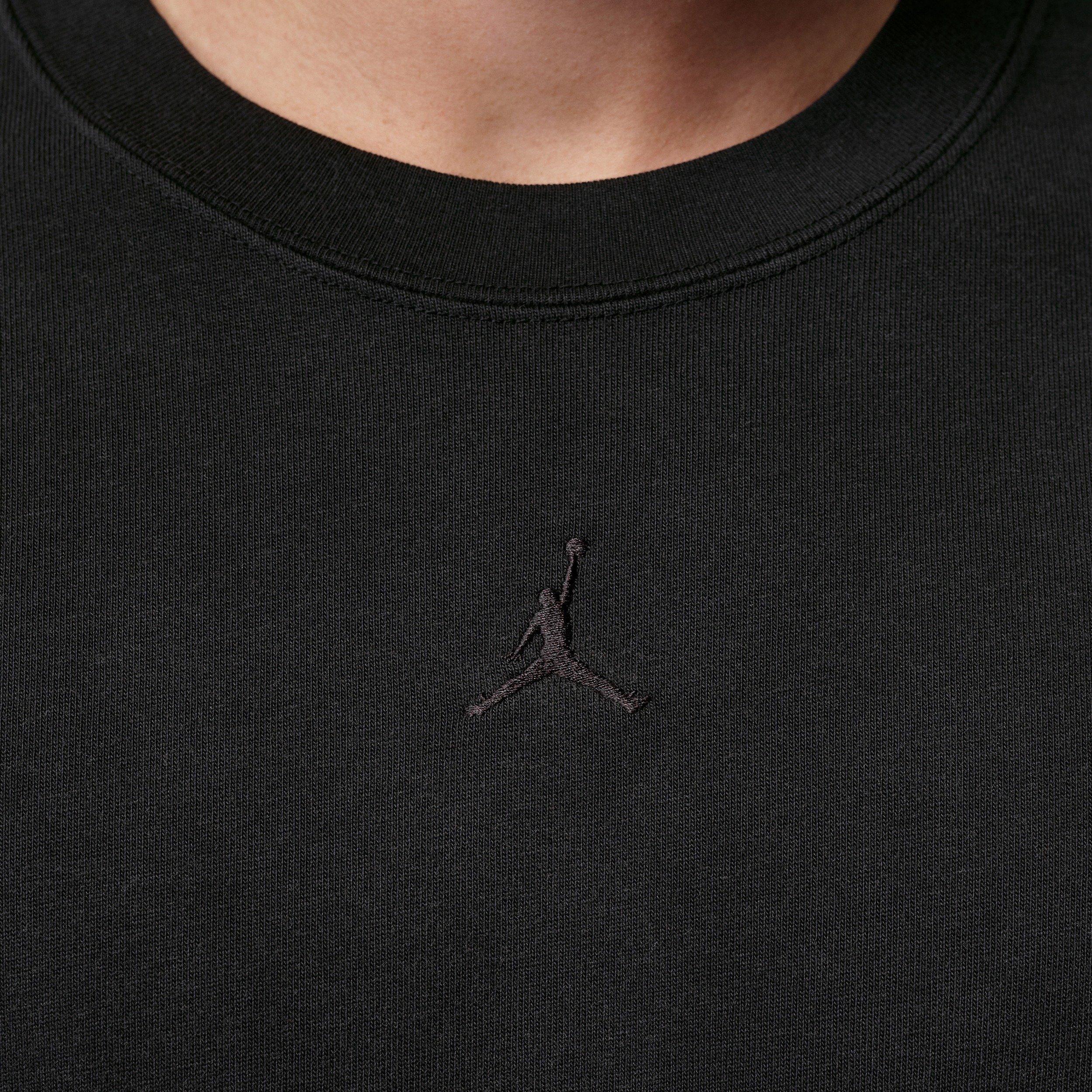 Jordan Men's Flight Heavyweight Short-Sleeve Top - BLACK Thumbnail View 4