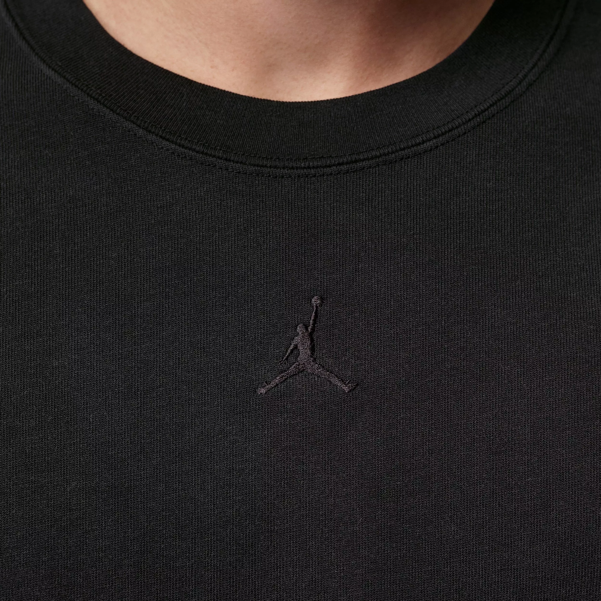 Jordan Men's Flight Heavyweight Short-Sleeve Top - BLACK