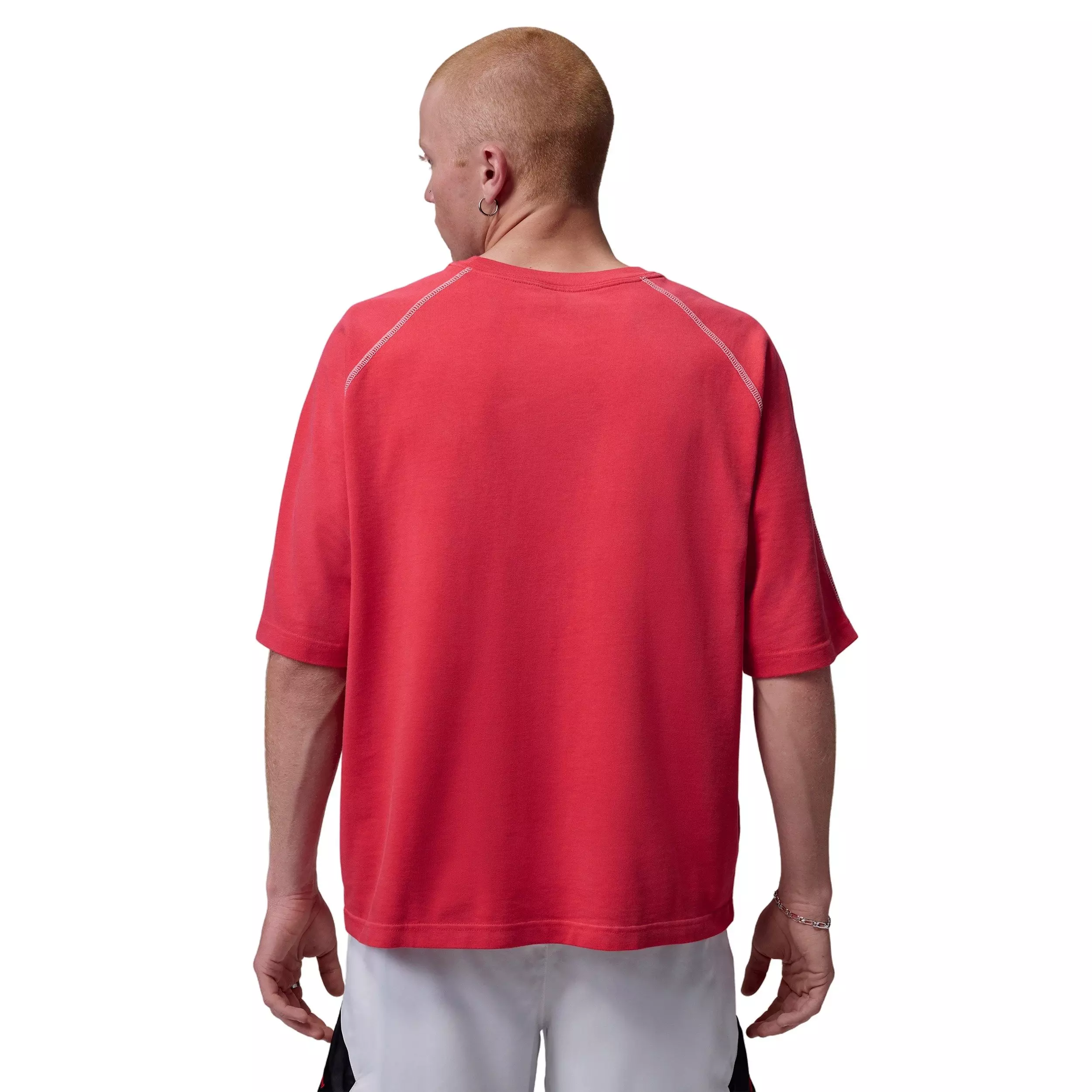 Jordan Men's Flight Heavyweight Short-Sleeve Top - RED