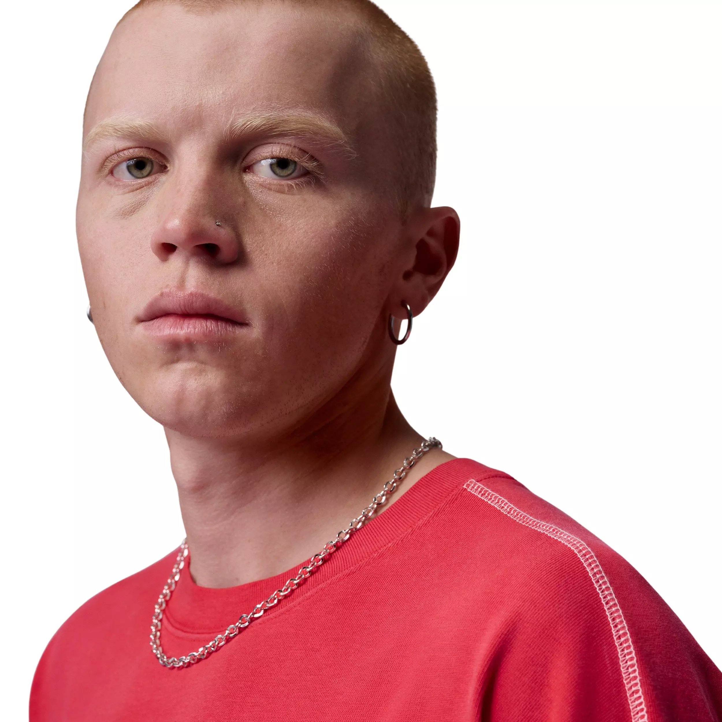 Jordan Men's Flight Heavyweight Short-Sleeve Top - RED