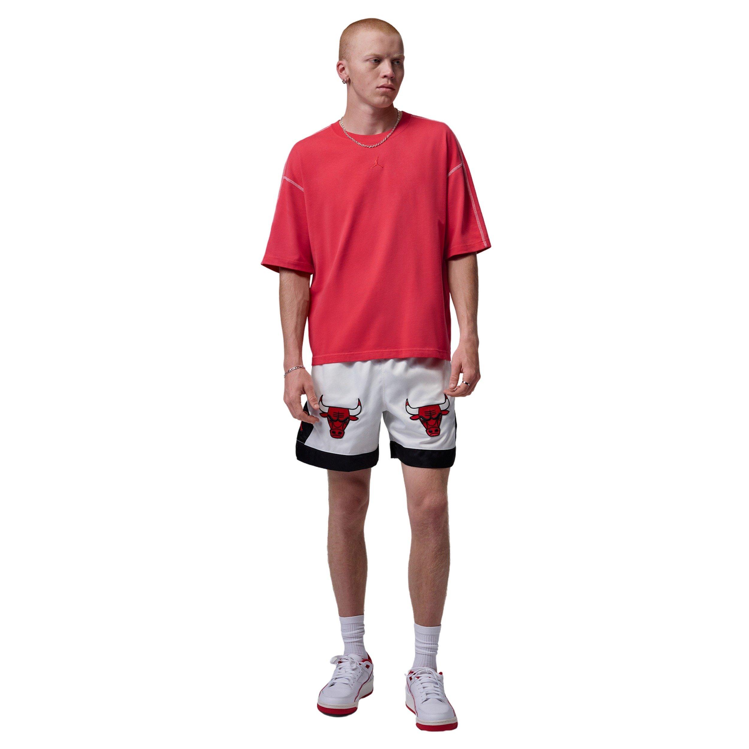 Jordan Men's Flight Heavyweight Short-Sleeve Top - RED Thumbnail View 5