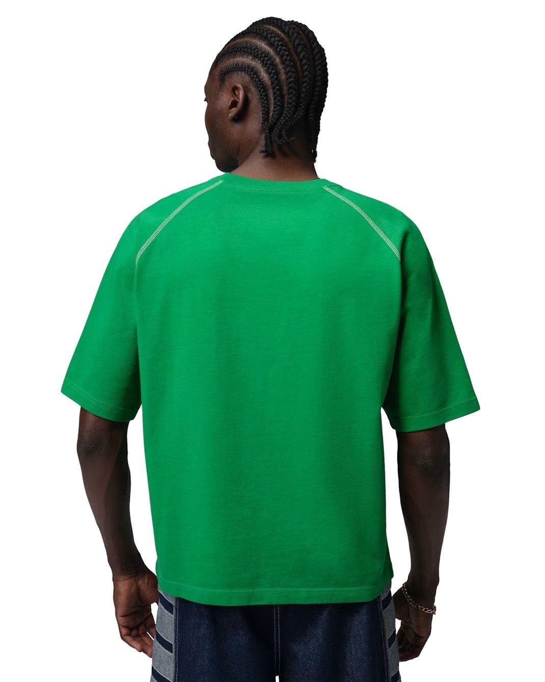 Jordan Men's Flight Heavyweight Short-Sleeve Top - GREEN Thumbnail View 2