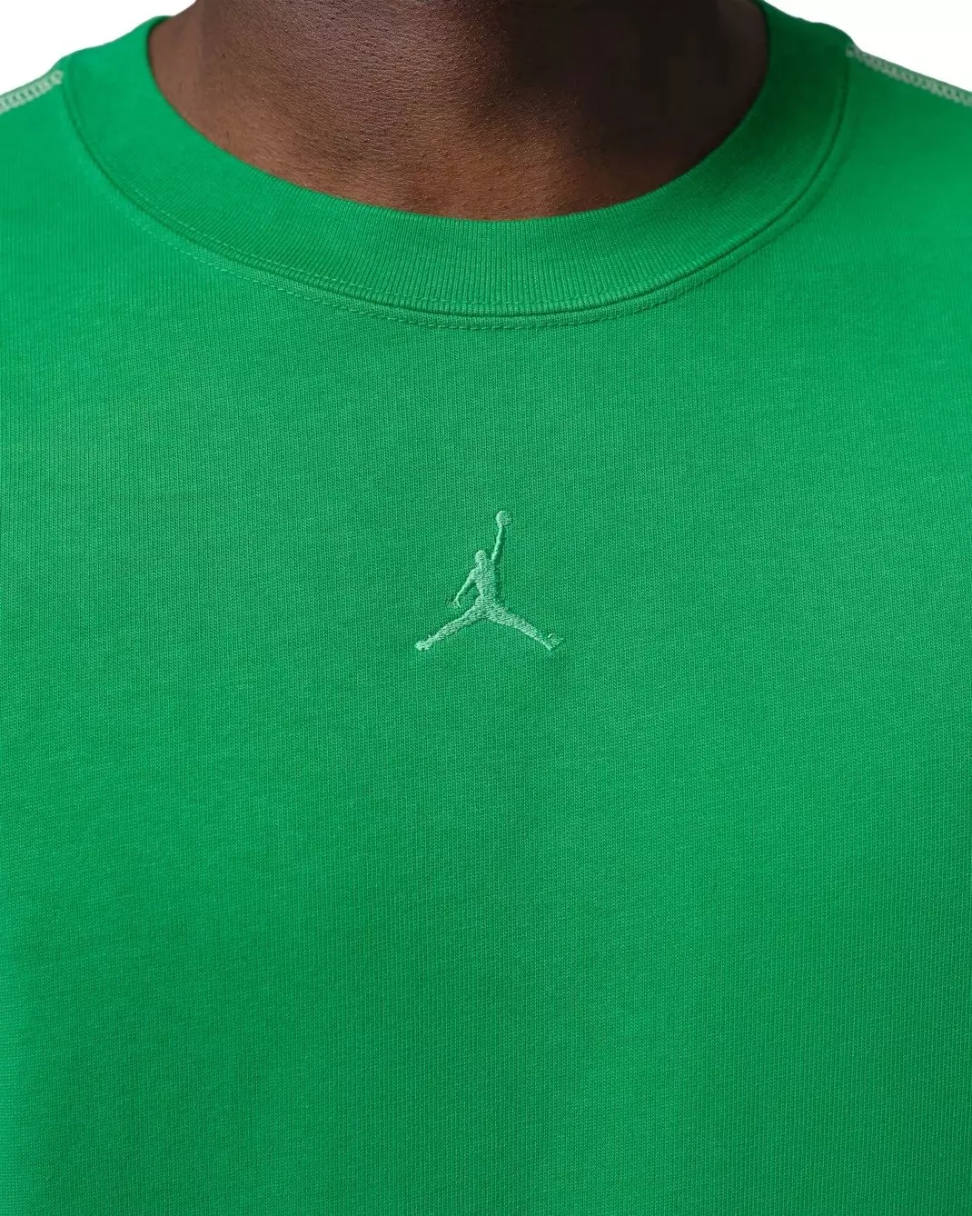Jordan Men's Flight Heavyweight Short-Sleeve Top - GREEN
