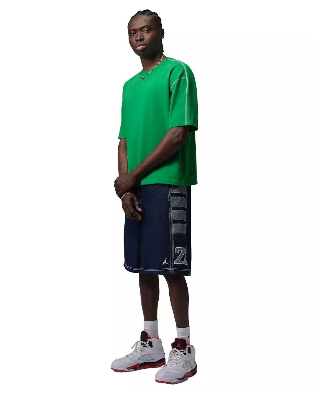 Jordan Men's Flight Heavyweight Short-Sleeve Top - GREEN