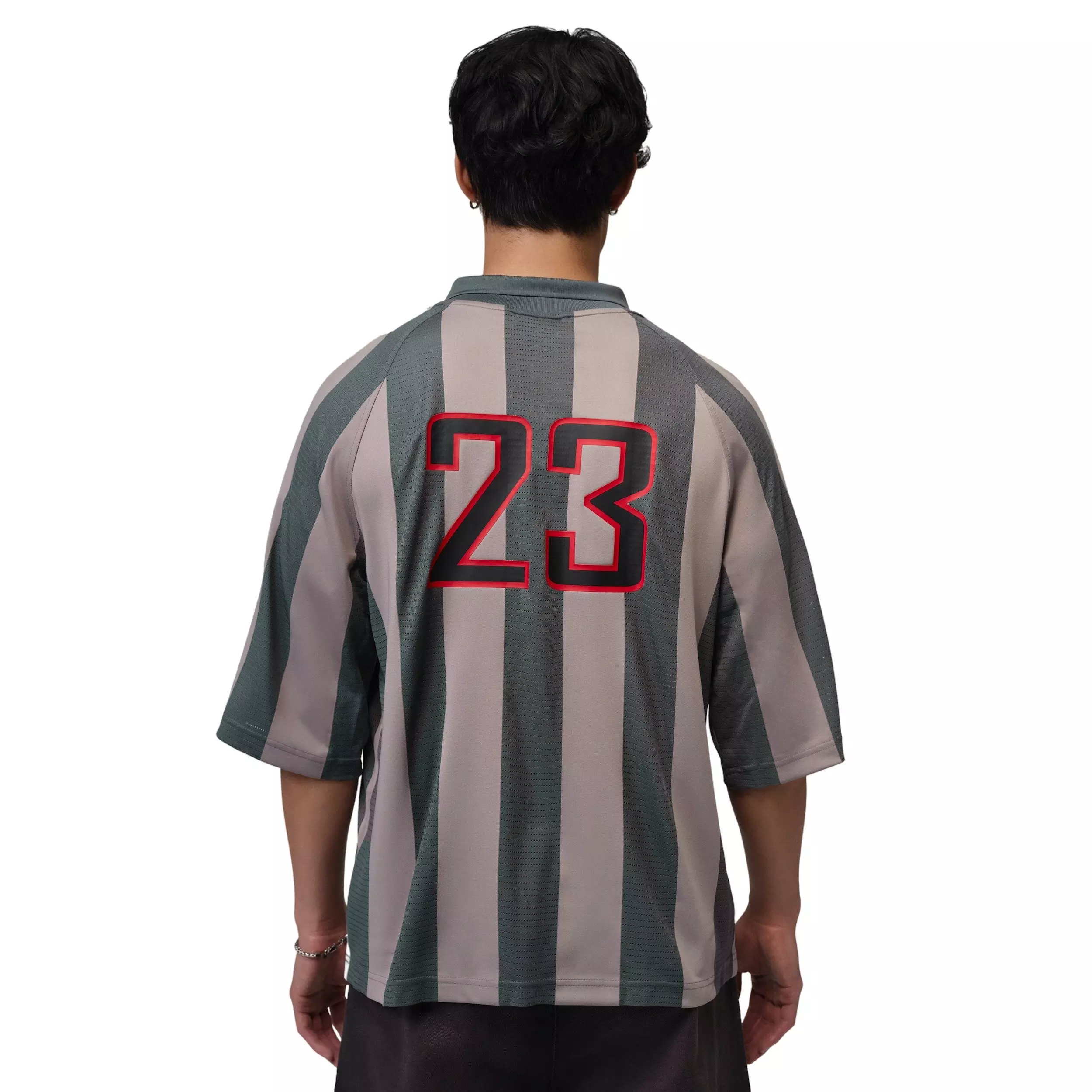 Jordan Men's Brooklyn Terrace Top - GREY/RED