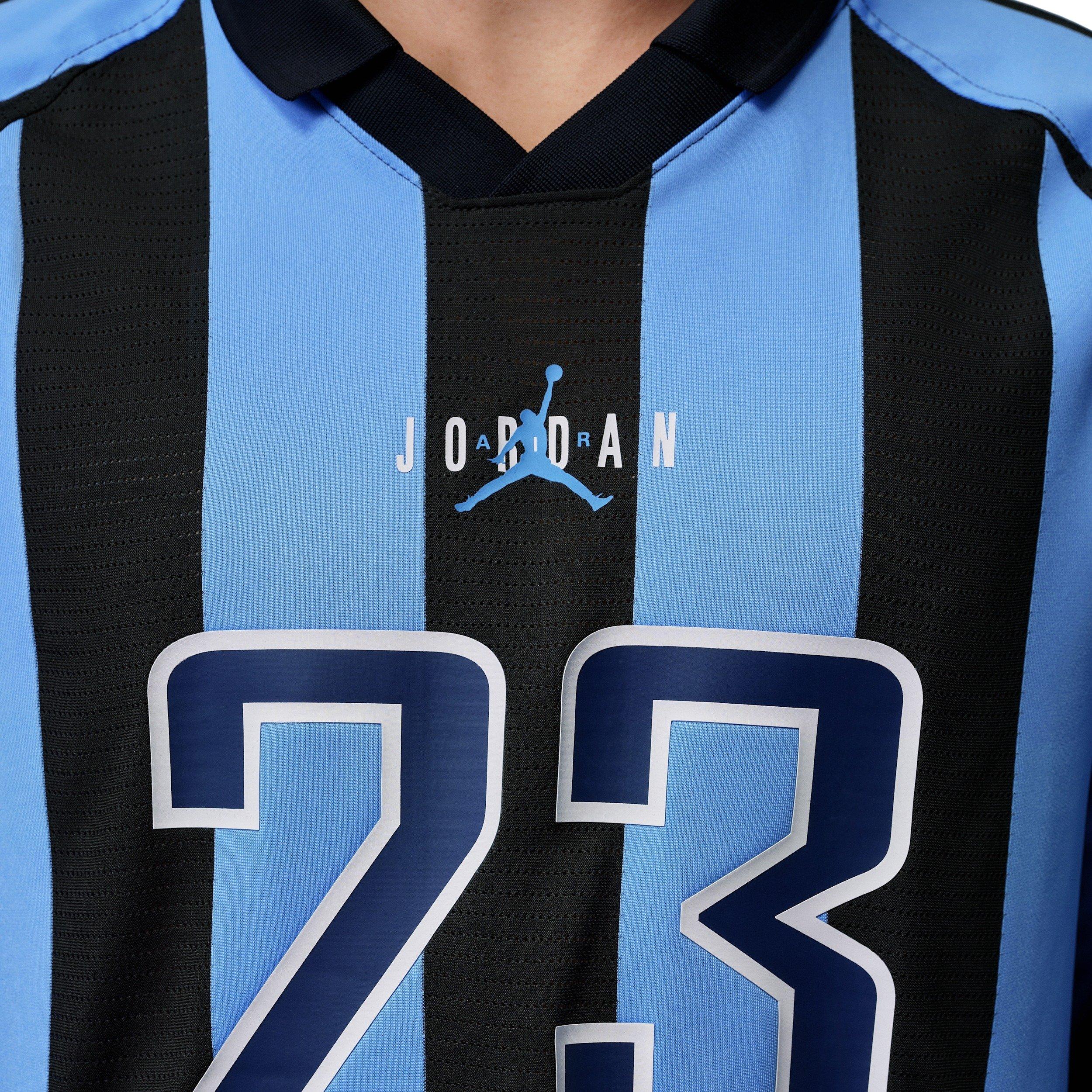 Jordan Men's Brooklyn Terrace Top - BLUE/BLACK Thumbnail View 4