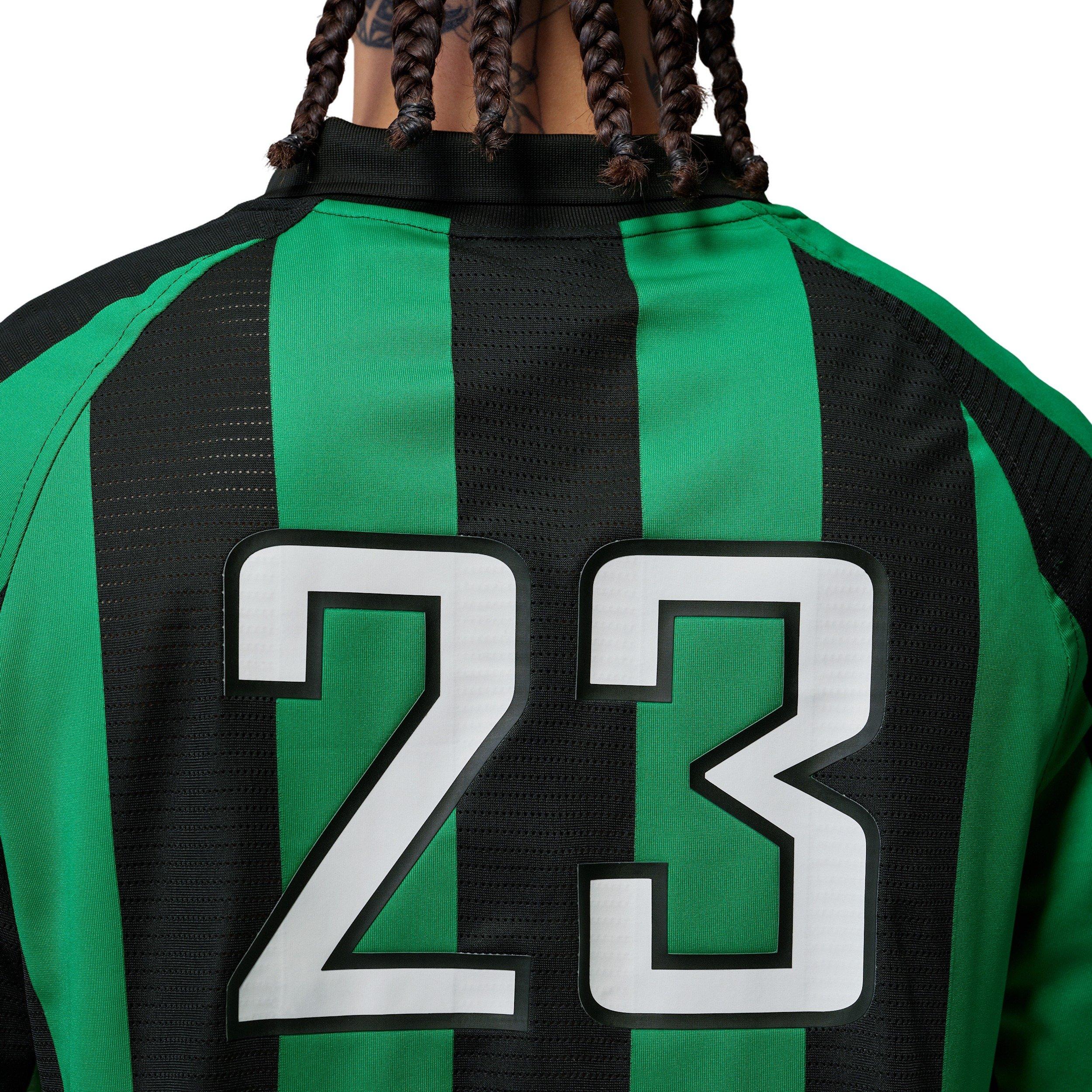 Jordan Men's Brooklyn Terrace Top - GREEN/BLACK Thumbnail View 5