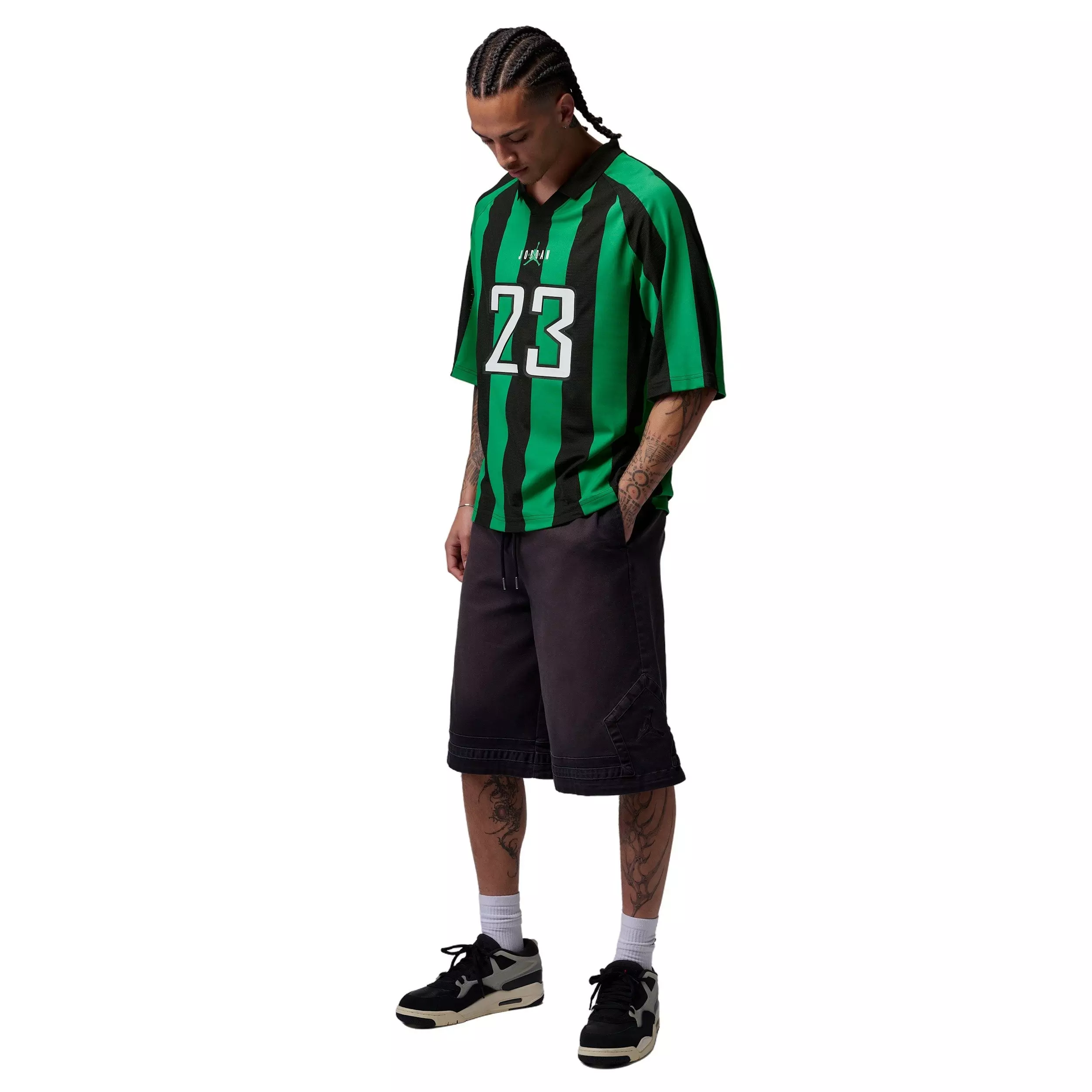 Jordan Men's Brooklyn Terrace Top - GREEN/BLACK