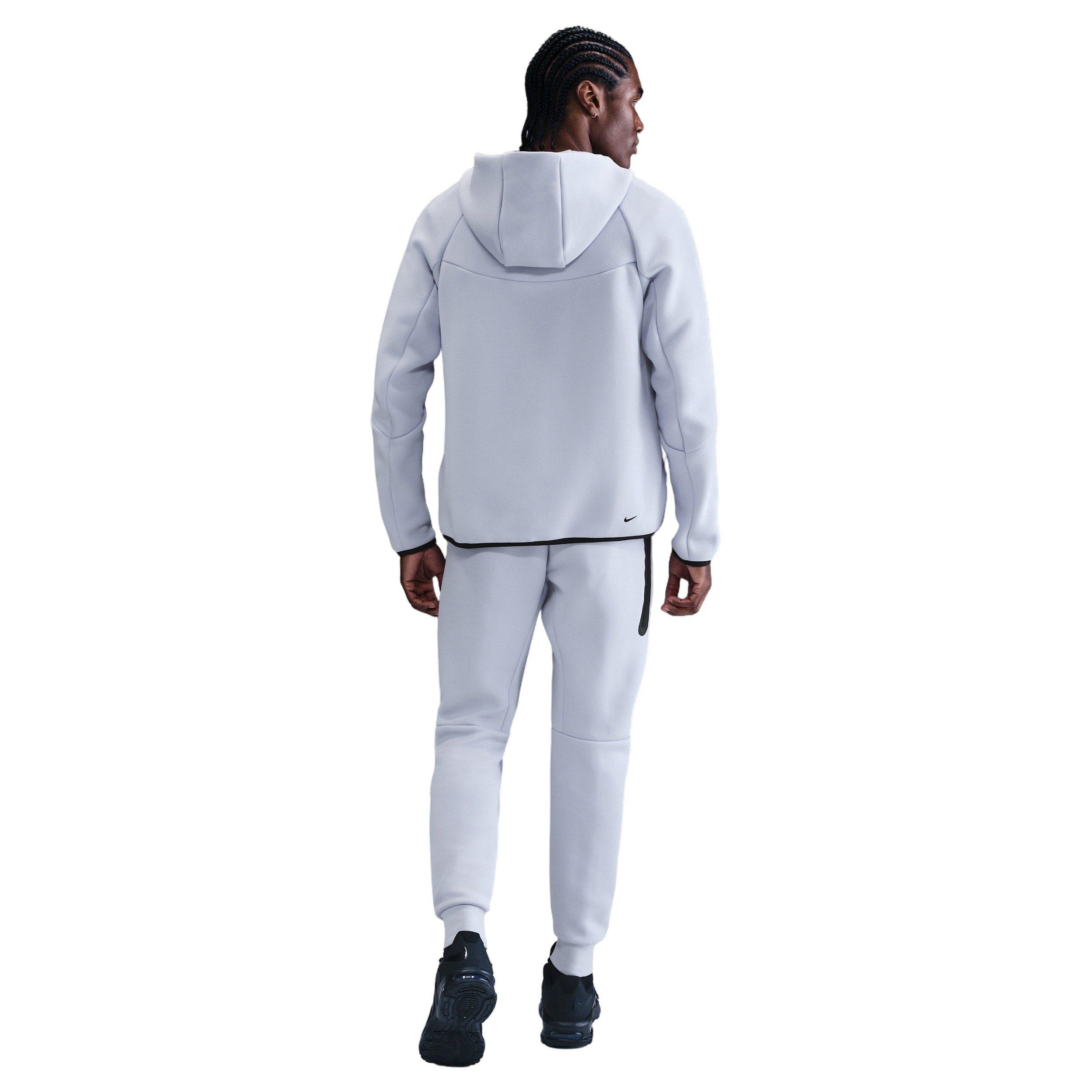 Nike Men's Fleece Tech Tapered Joggers - GREY Thumbnail View 2