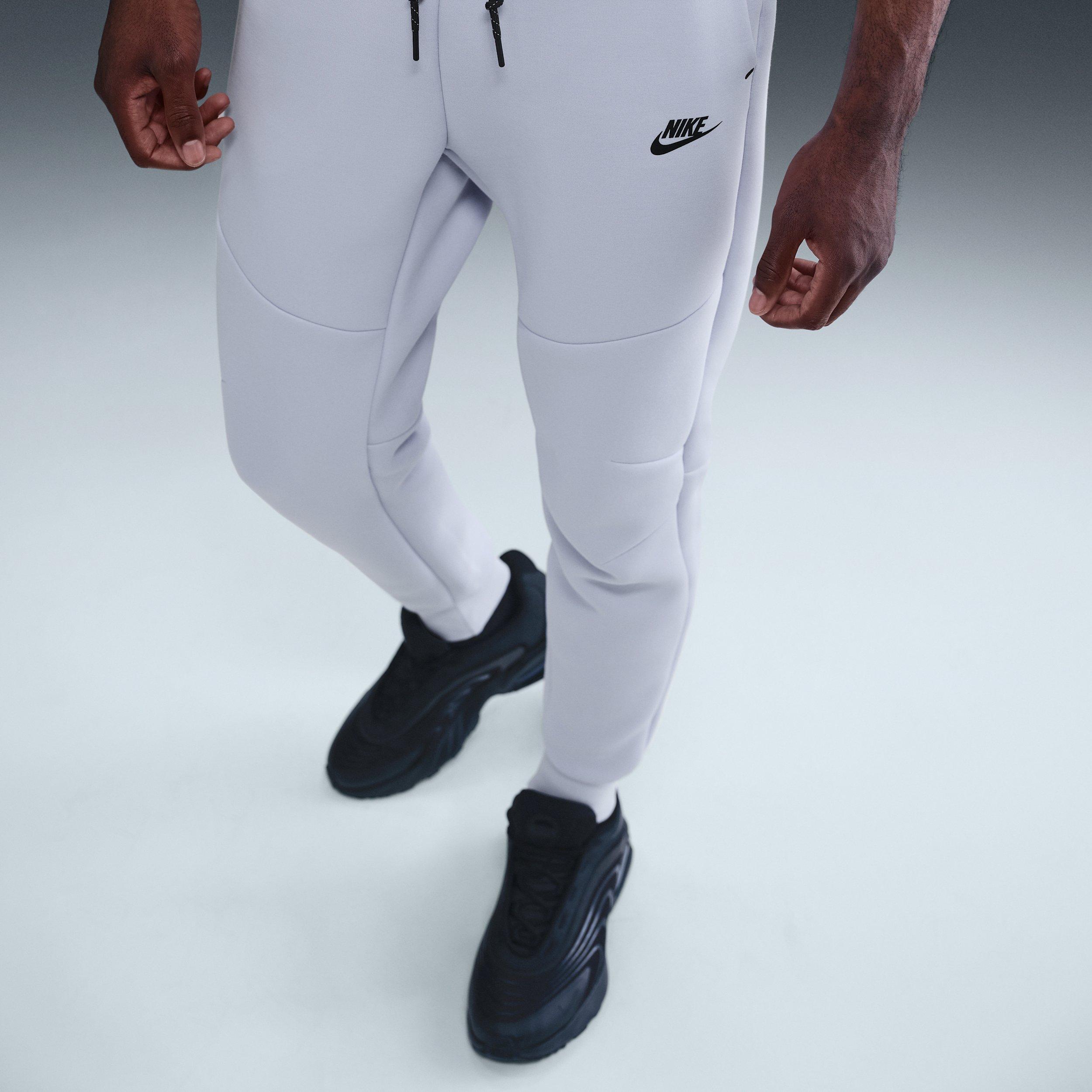 Nike Men's Tech Fleece Joggers - GREY Thumbnail View 3