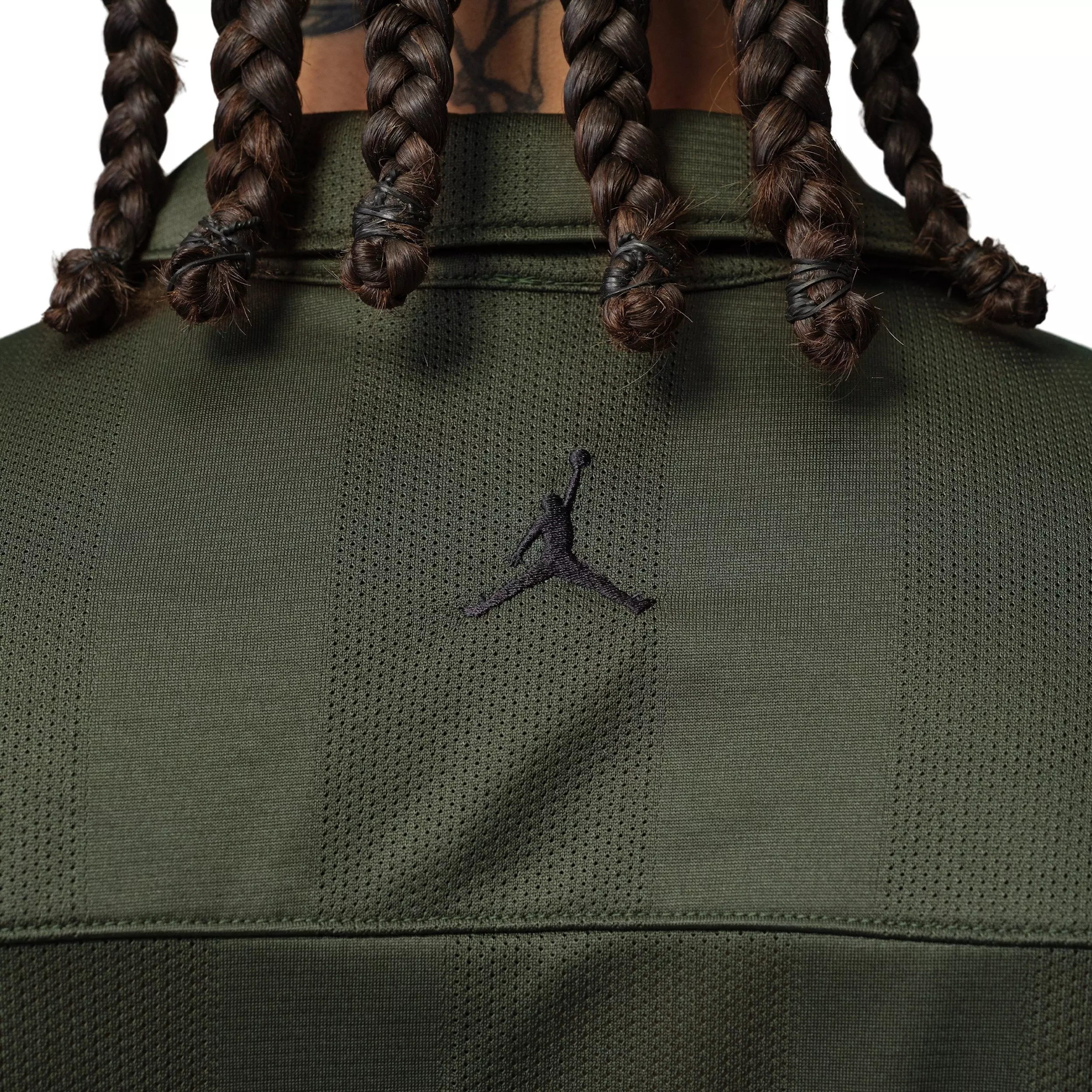 Jordan Men's Brooklyn Festival Button-Down Top - CARGO KHAKI