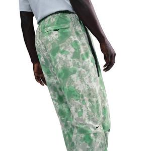 Nike Men's tech Dri-FIT Woven Camo Loose-Fit Pants -Grey