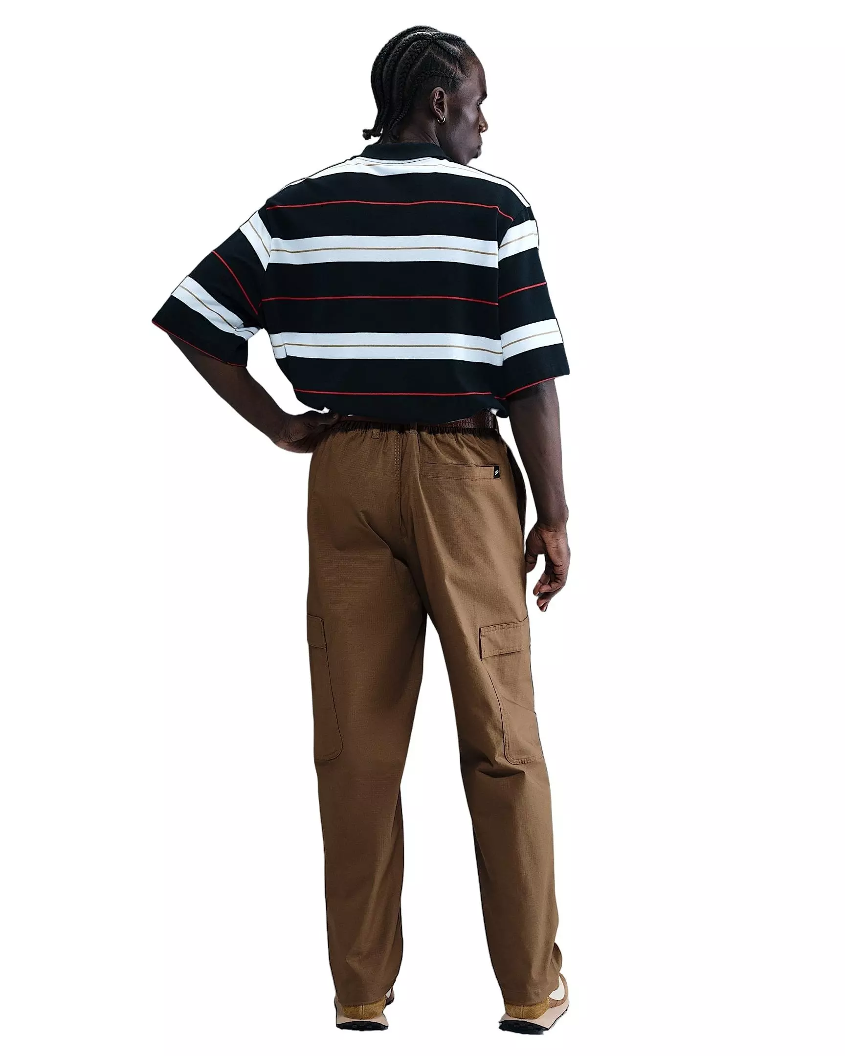 Nike Men's Sportswear Club Woven Cargo Pants - BROWN